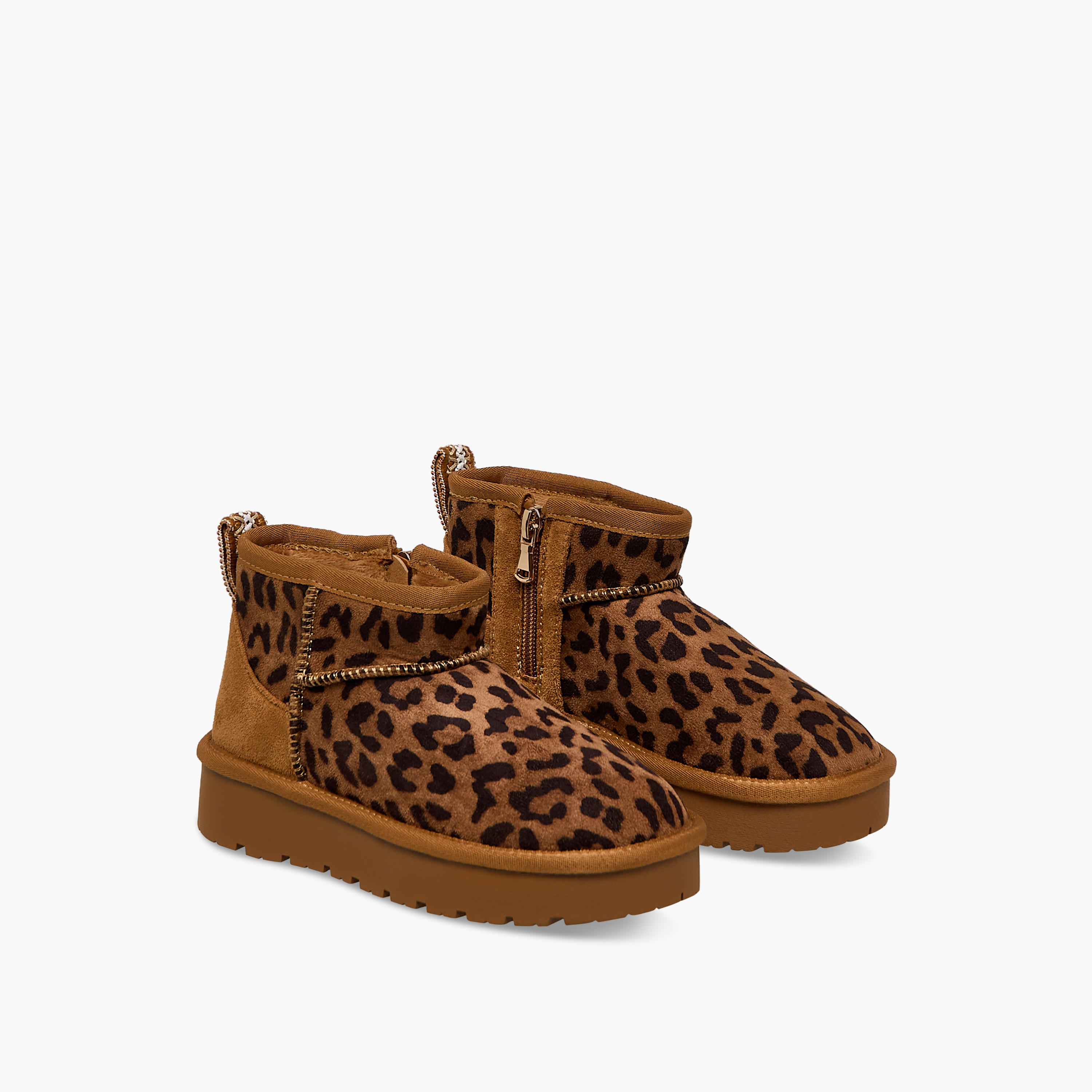 بوت كاحل بسحاب إغلاق للبنات من ليتل ميسي-girls-shoes-boots-image-1