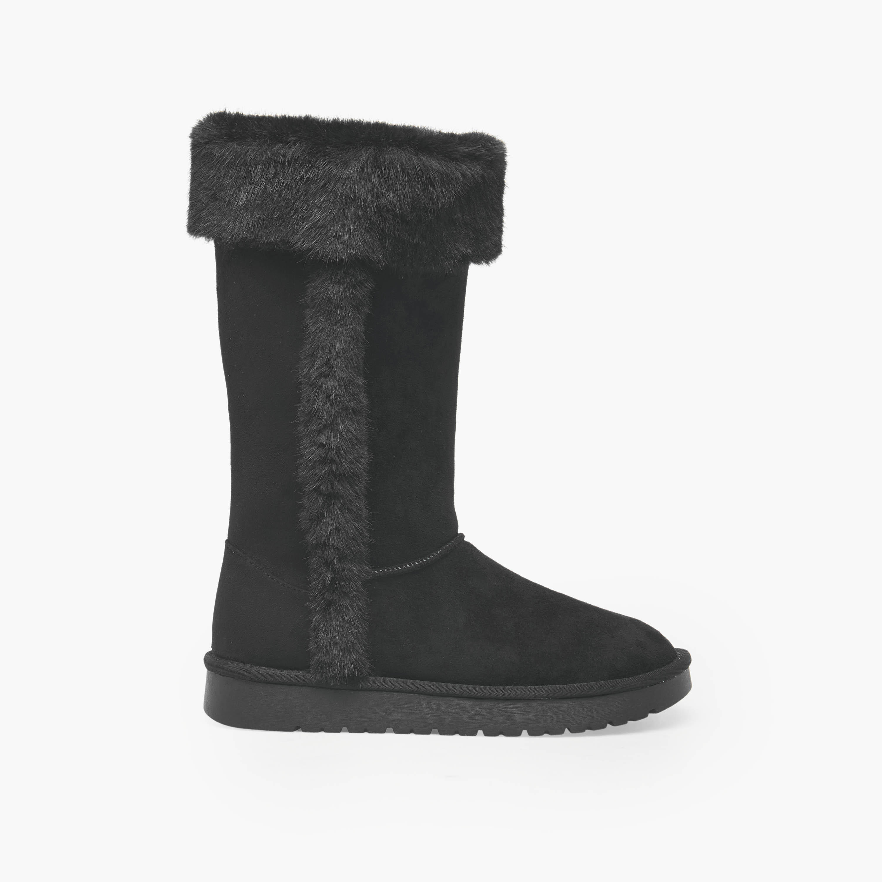 Celeste Women Faux Fur Trim High Shaft Boots-women-shoes-boots-image-3