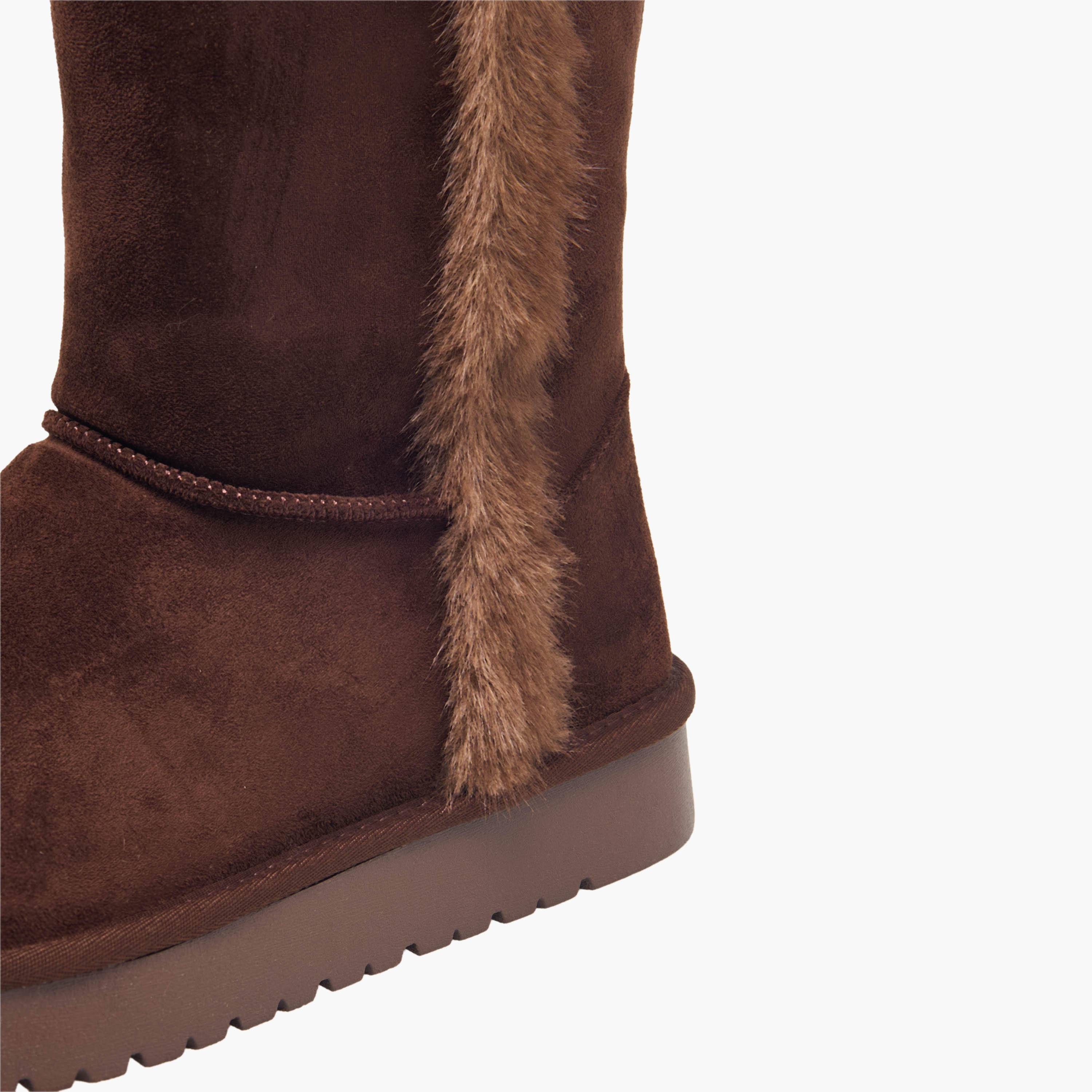 Celeste Women Faux Fur Trim High Shaft Boots-women-shoes-boots-image-5
