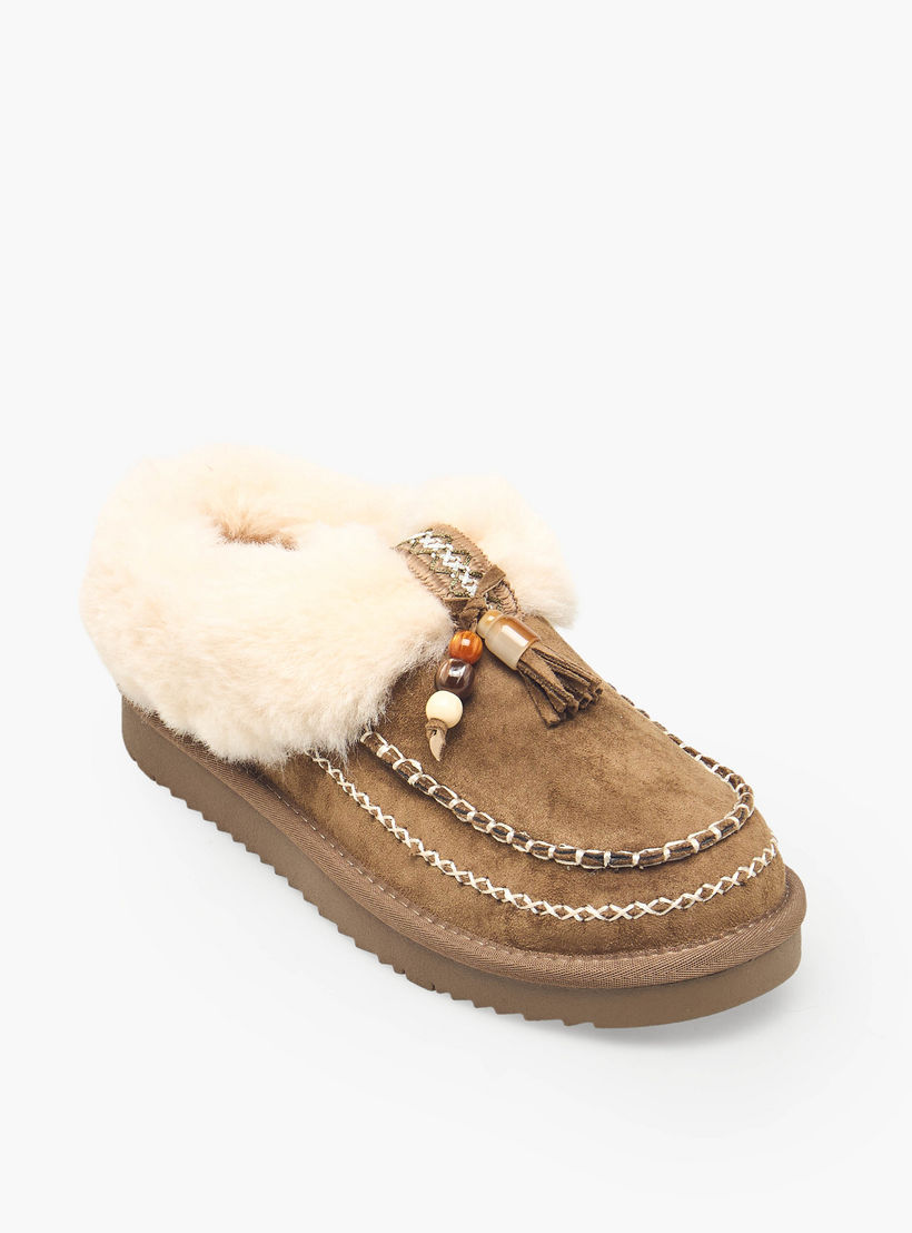 Missy Women Faux Fur Suede Ankle Boots-women-shoes-boots-image-2