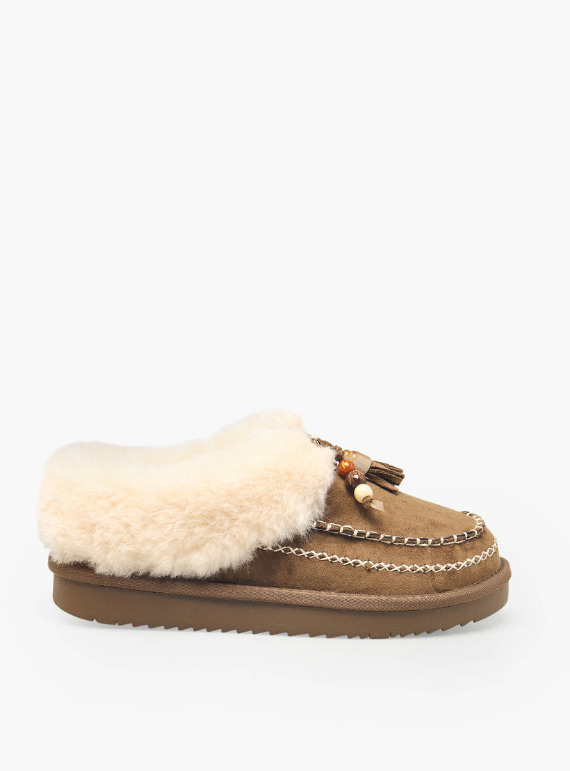 Missy Women Faux Fur Suede Ankle Boots-women-shoes-boots-image-3