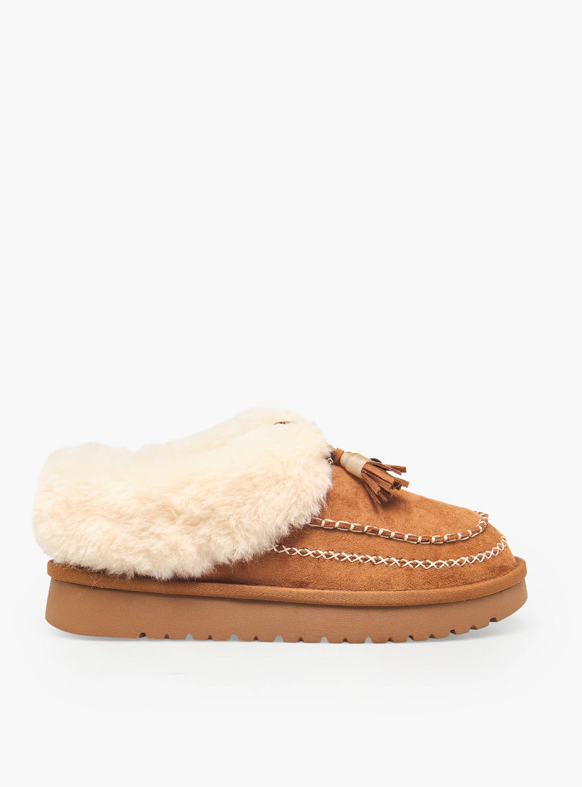 Missy Women Faux Fur Suede Ankle Boots-women-shoes-boots-image-3