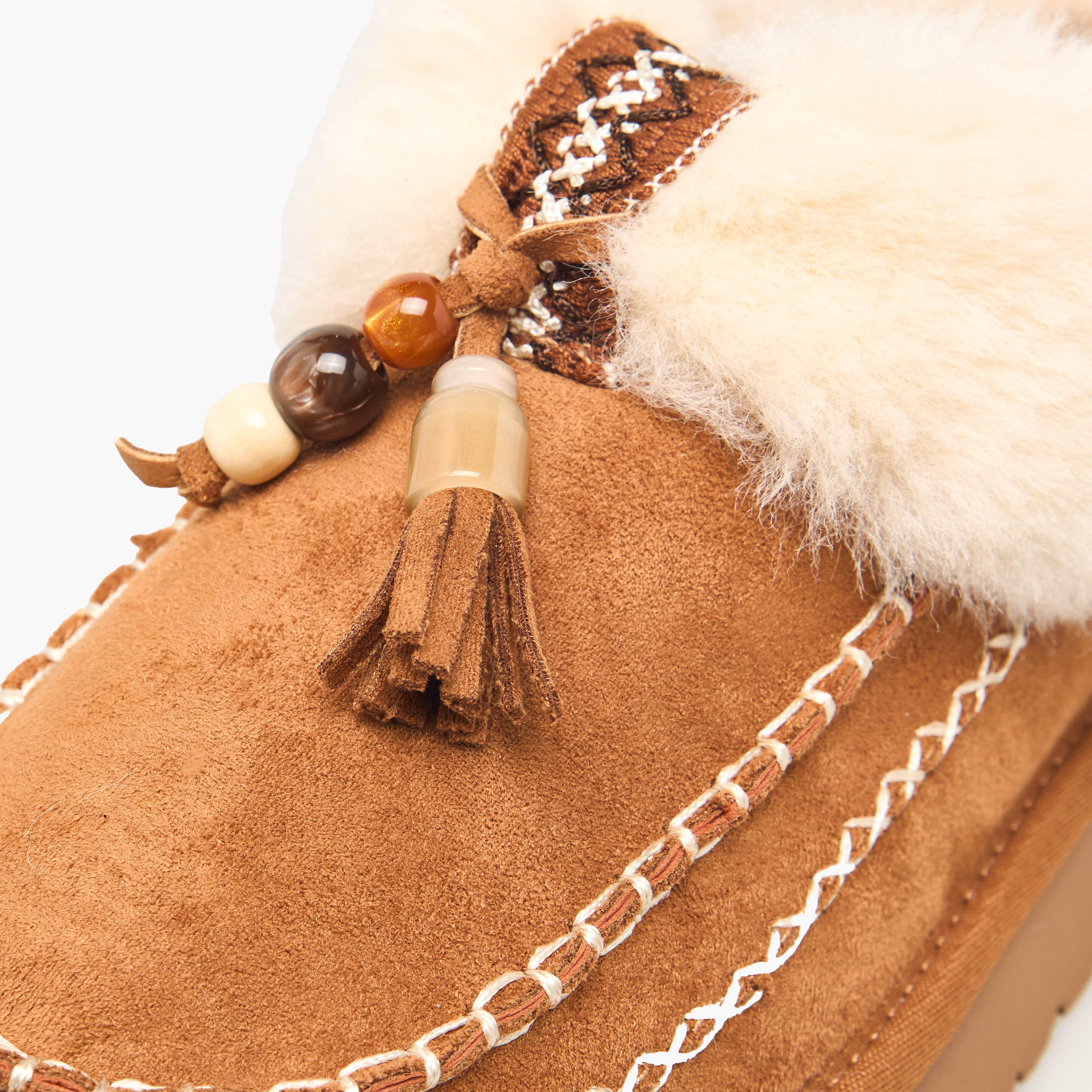 Missy Women Faux Fur Suede Ankle Boots-women-shoes-boots-image-4