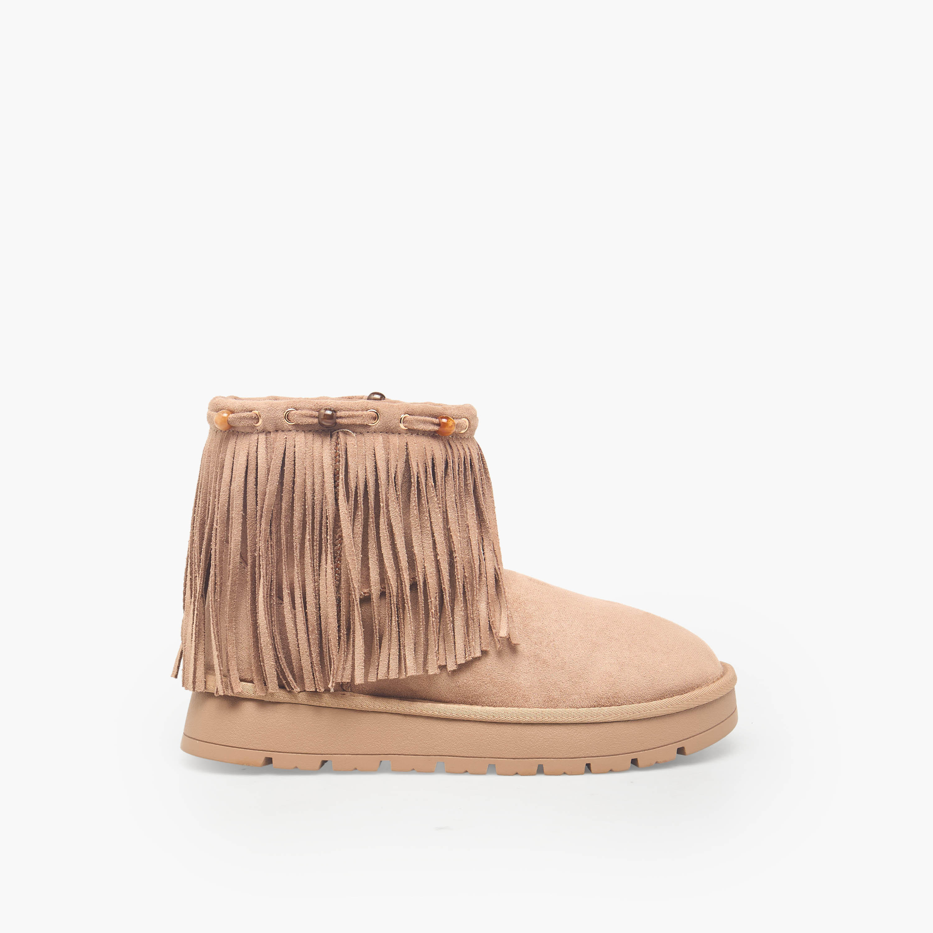 Missy Women Fringed Suede Ankle Boots-women-shoes-boots-image-3