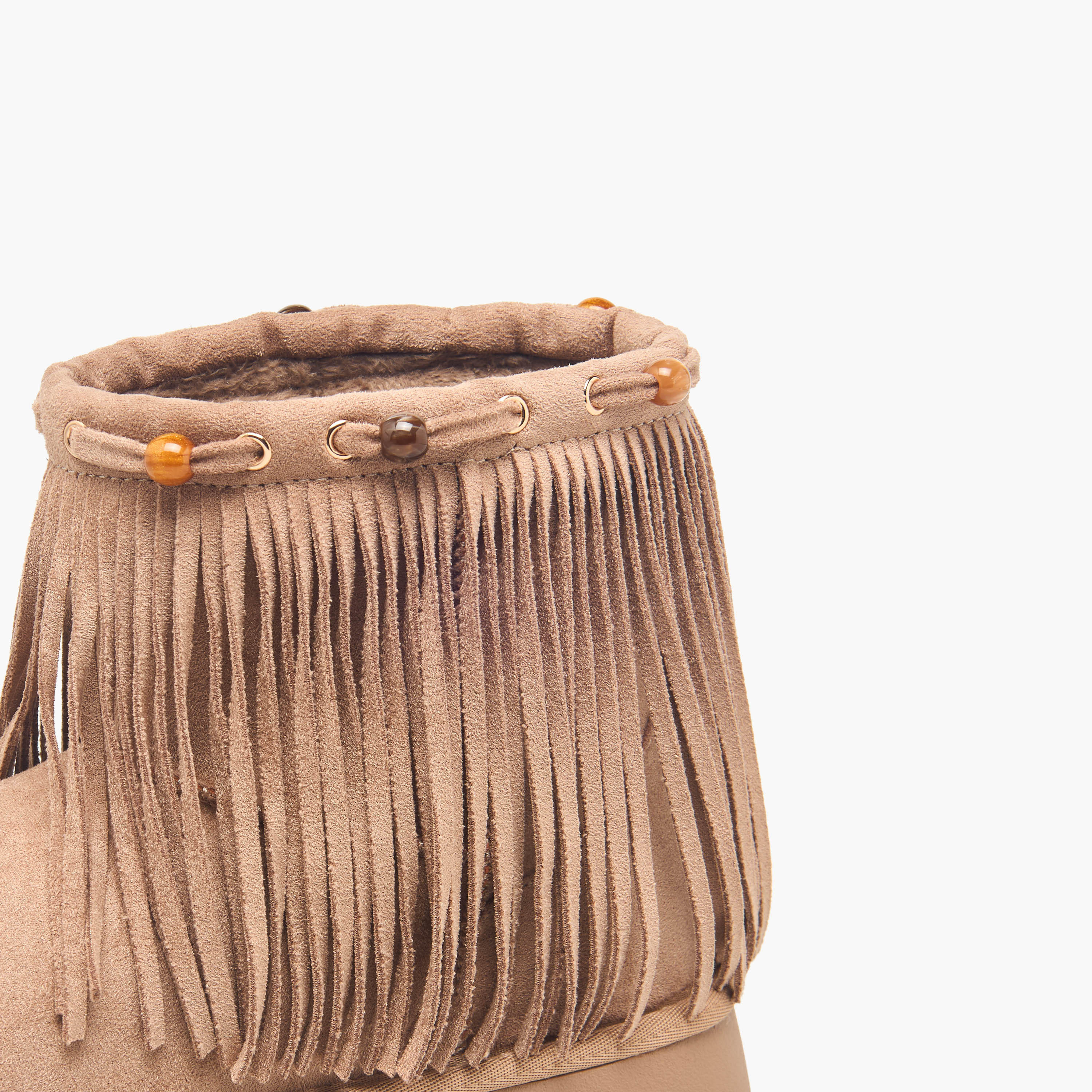 Missy Women Fringed Suede Ankle Boots-women-shoes-boots-image-4