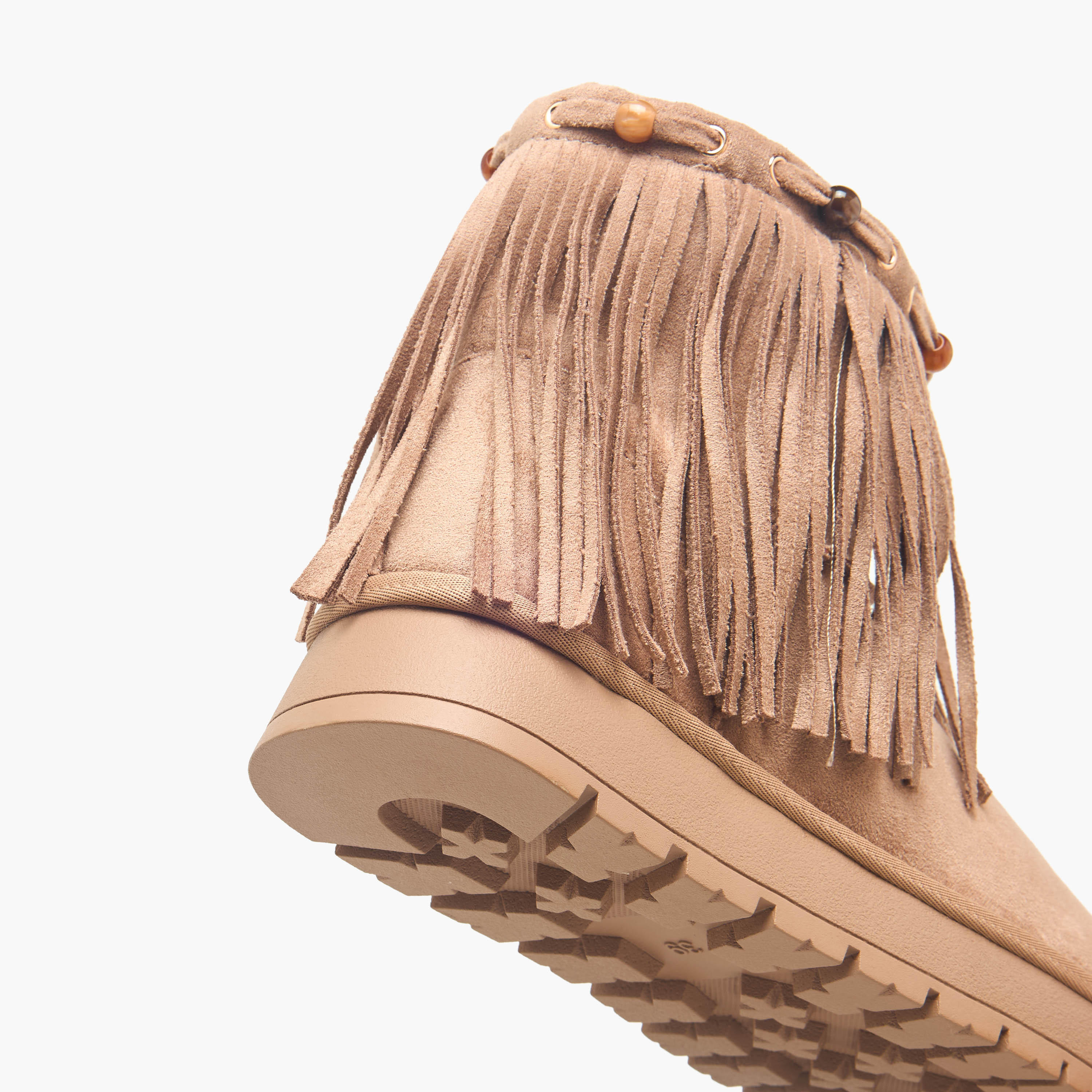 Missy Women Fringed Suede Ankle Boots-women-shoes-boots-image-5