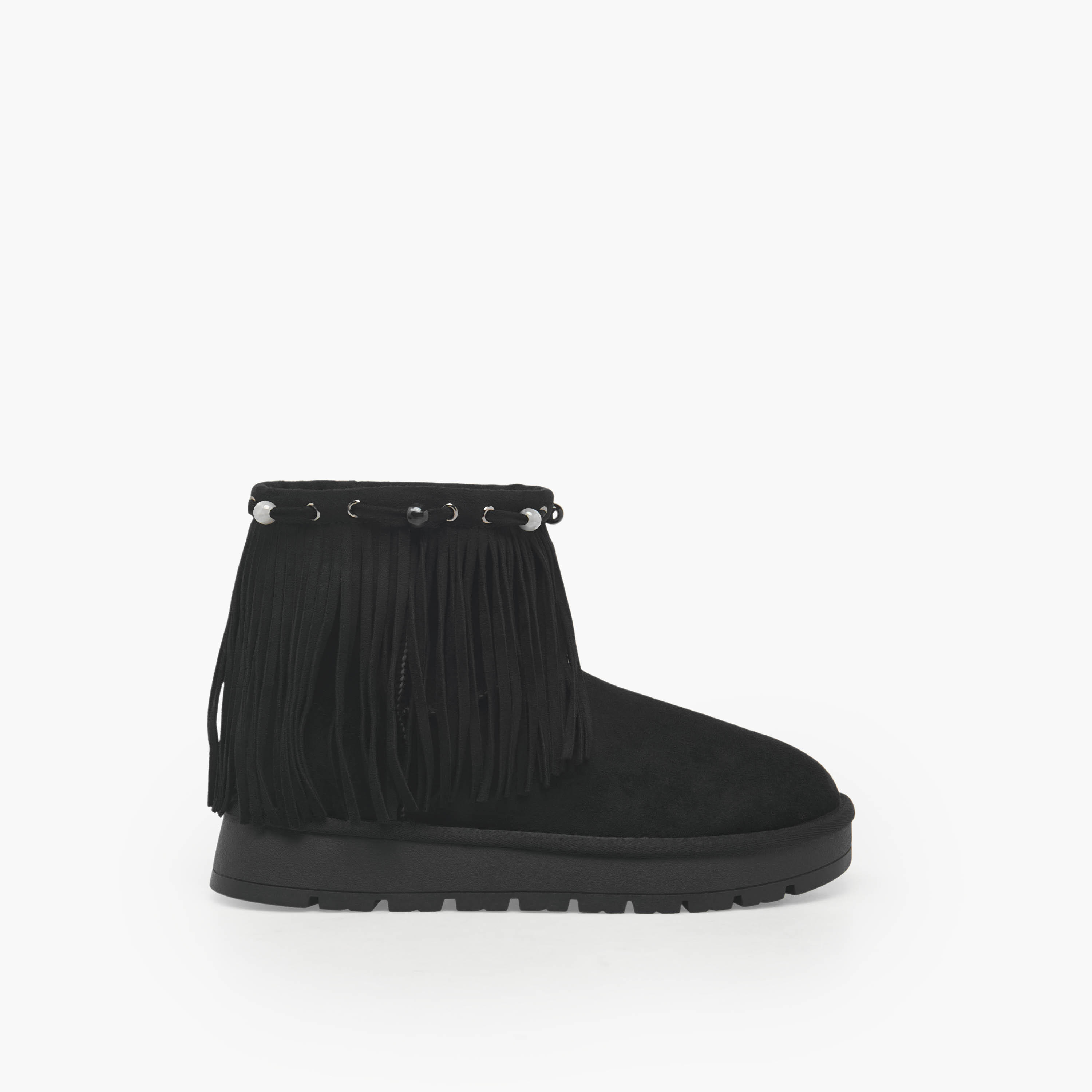 Missy Women Fringed Suede Ankle Boots-women-shoes-boots-image-3