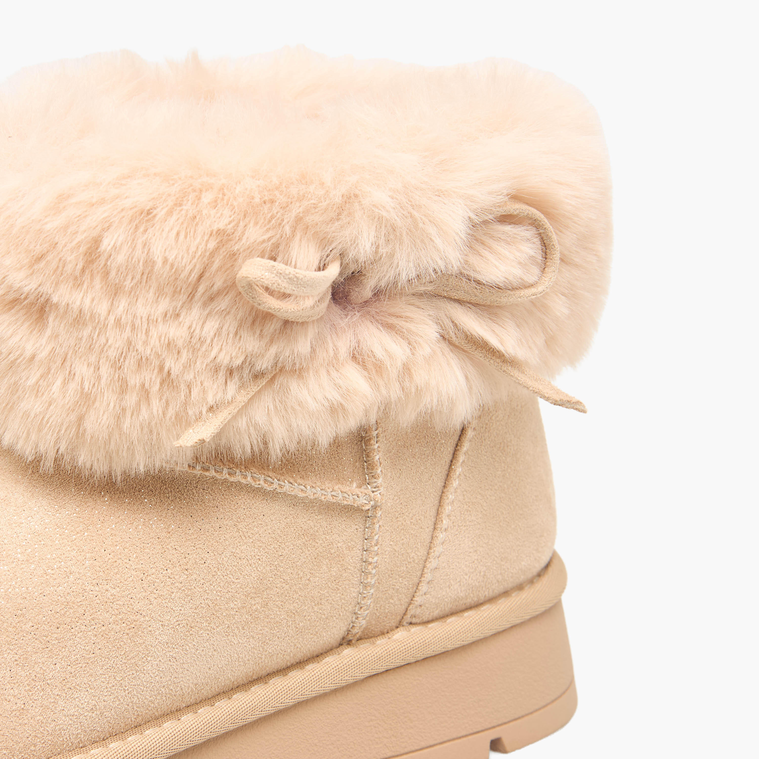 Missy Women Faux Fur Suede Ankle Boots-women-shoes-boots-image-5
