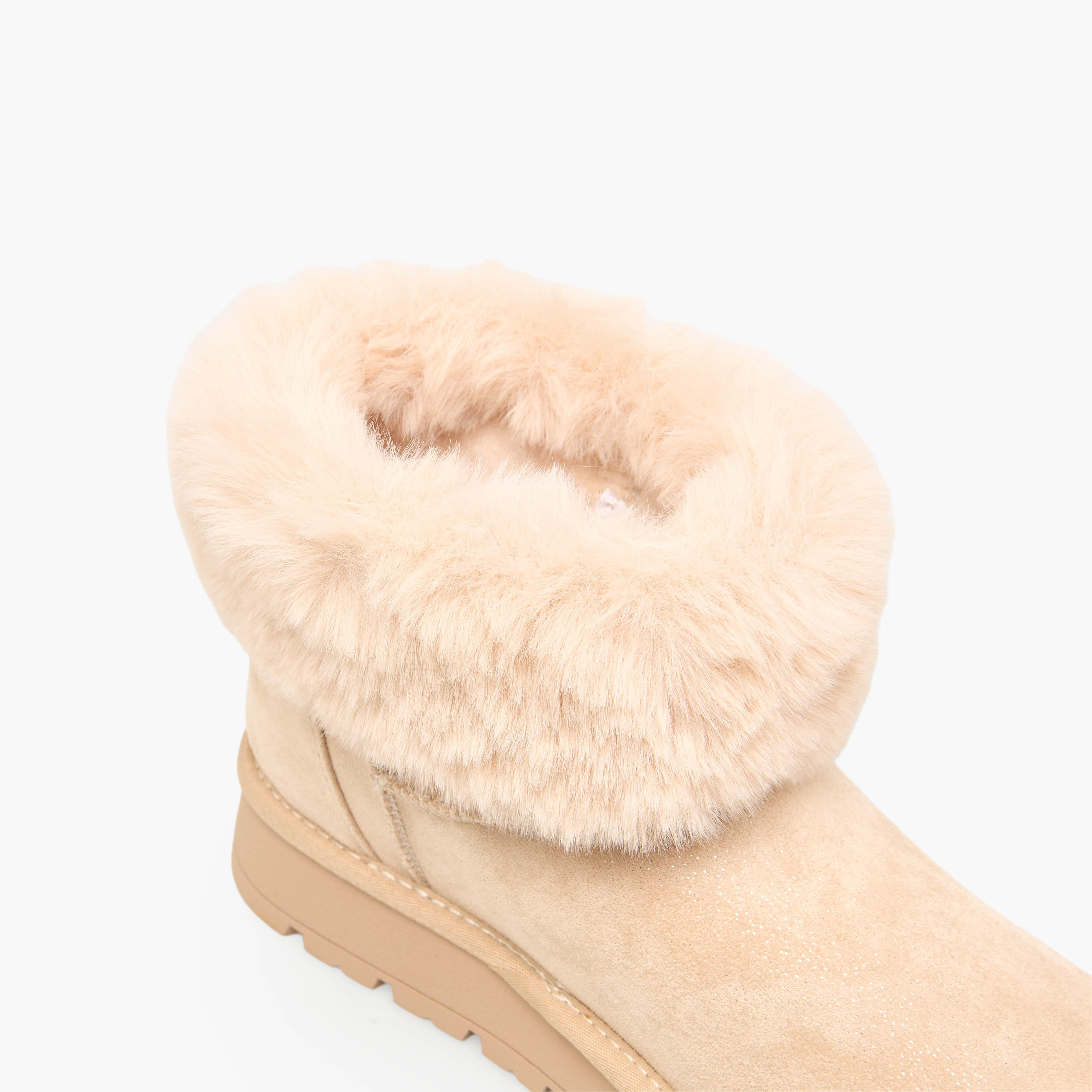 Missy Women Faux Fur Suede Ankle Boots-women-shoes-boots-image-6