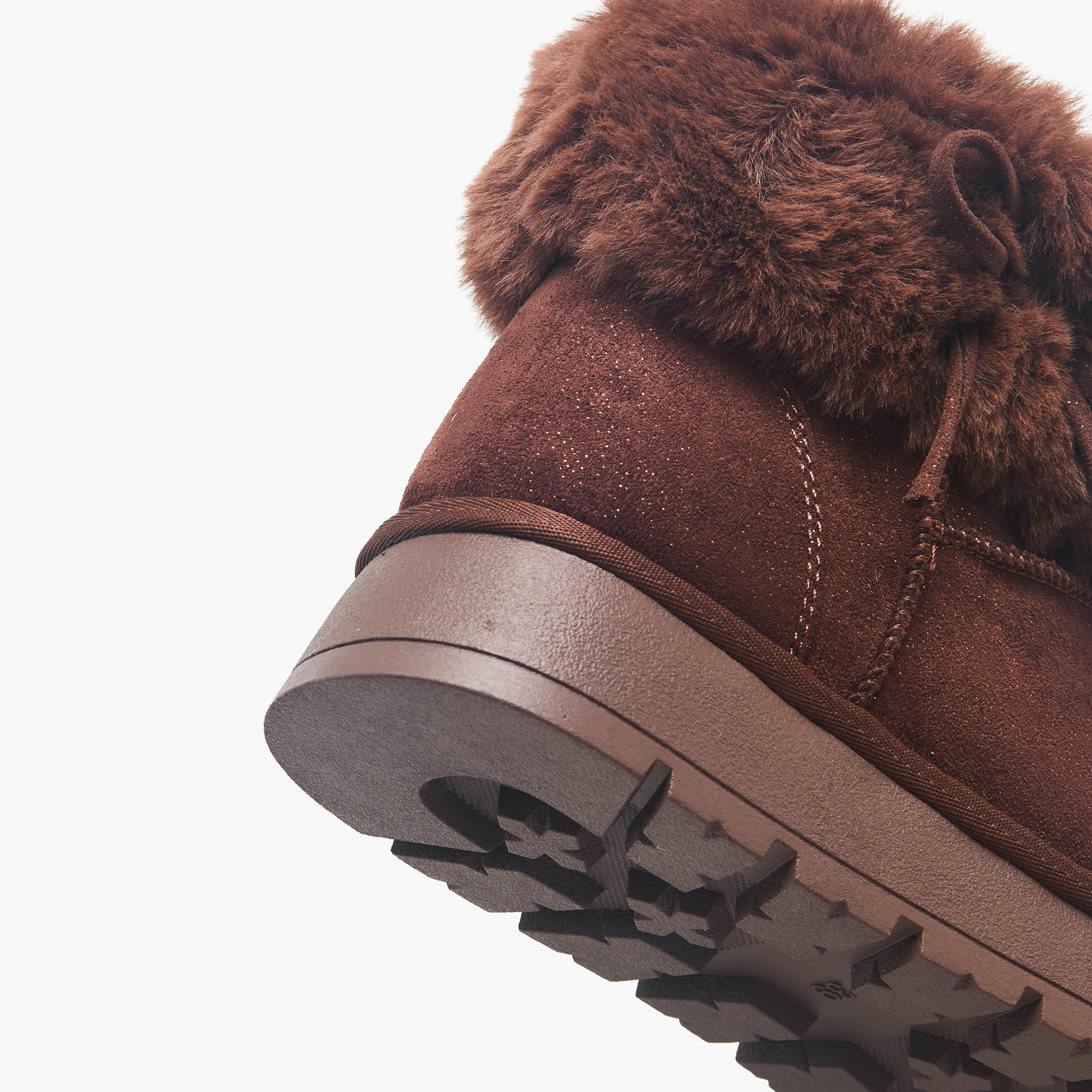 Missy Women Faux Fur Suede Ankle Boots-women-shoes-boots-image-5