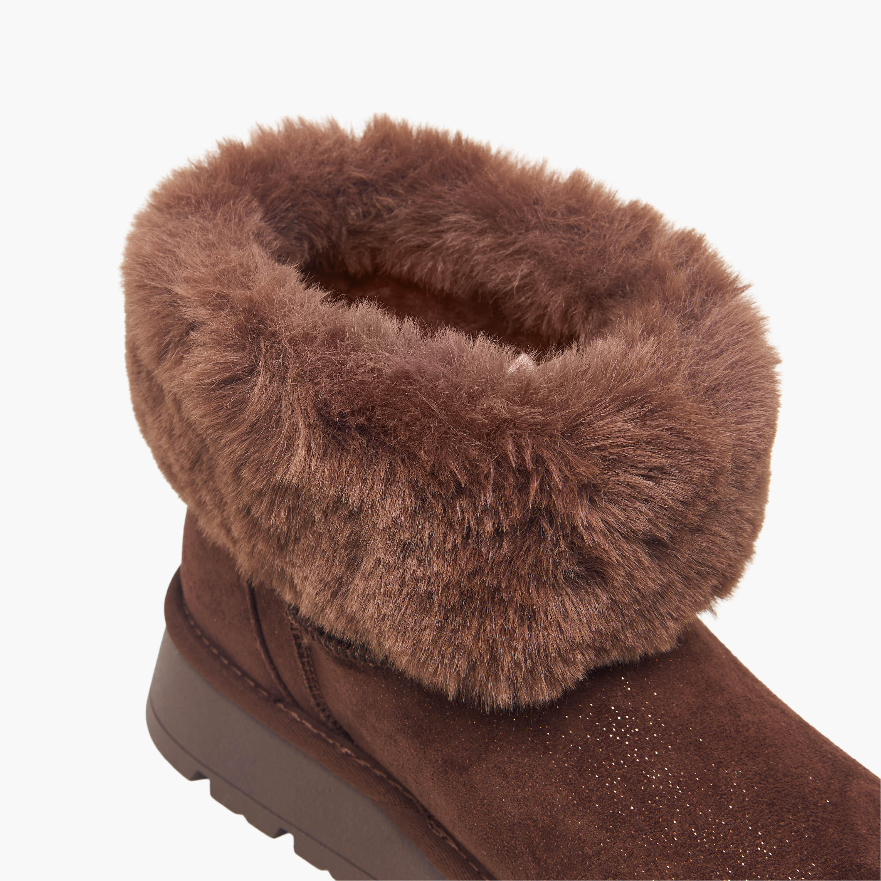 Missy Women Faux Fur Suede Ankle Boots-women-shoes-boots-image-6