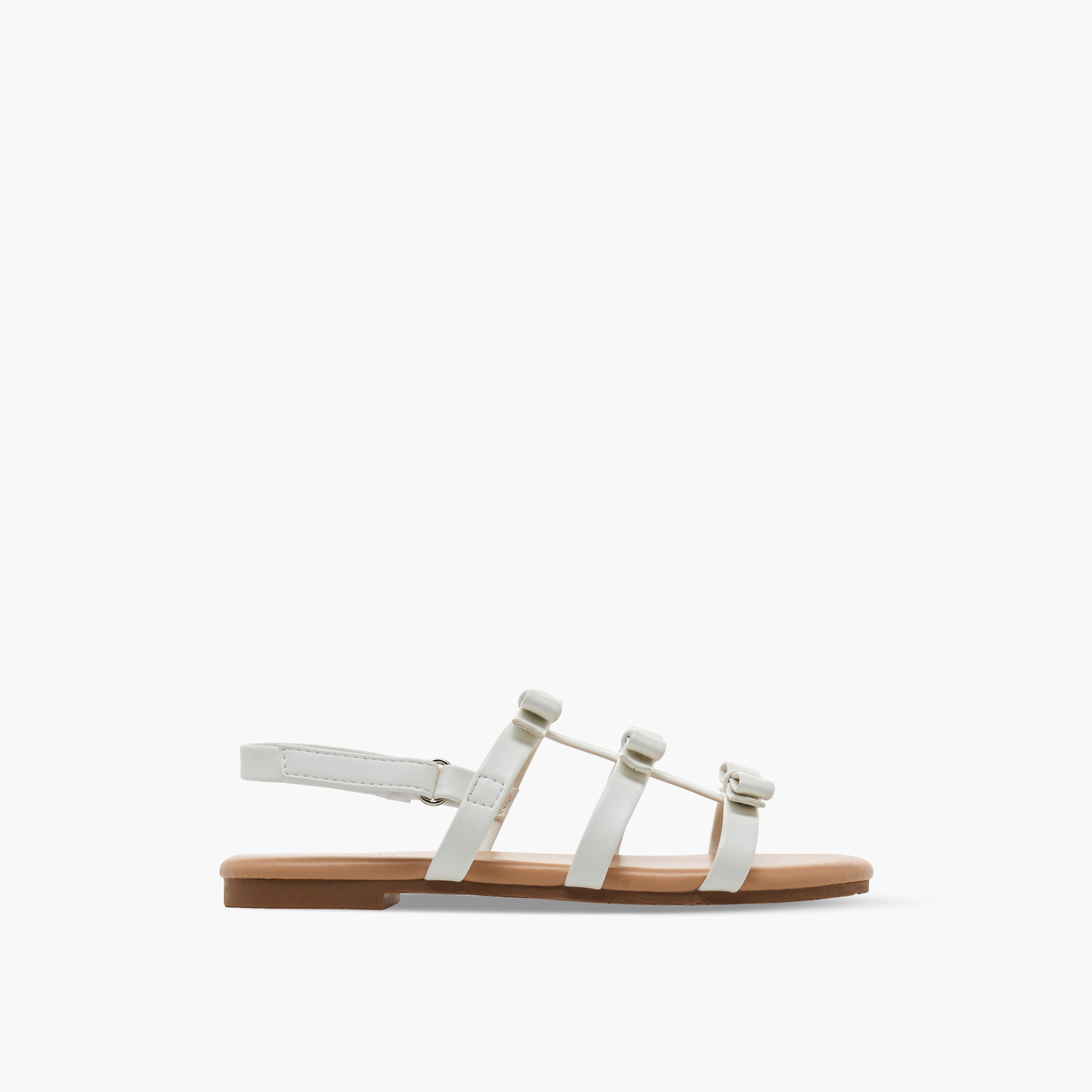 صندل بشريط إغلاق لاصق للبنات من فلورا بيلا-girls-shoes-sandals-image-2