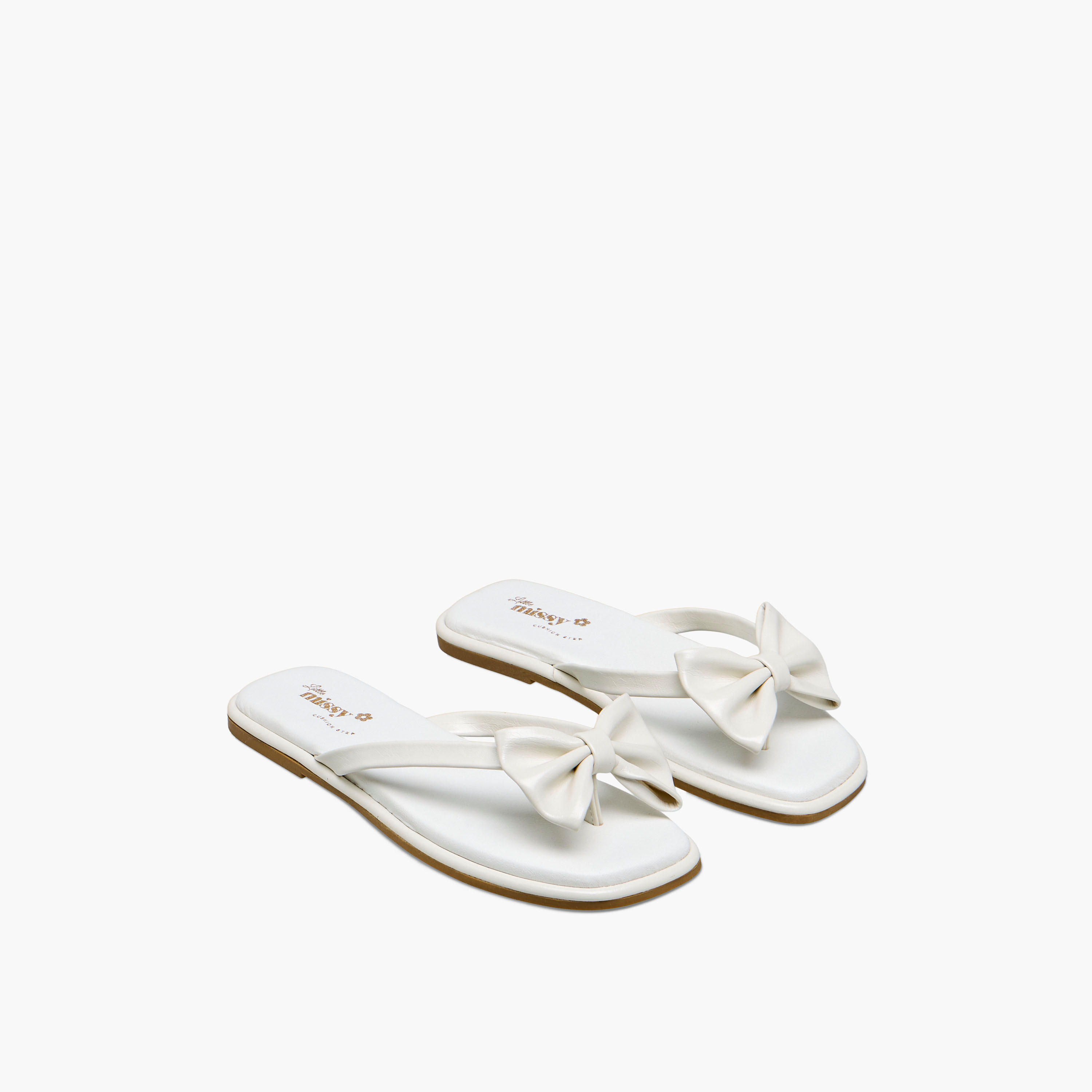 صندل سهل الارتداء للبنات من ليتل ميسي-girls-shoes-sandals-image-1