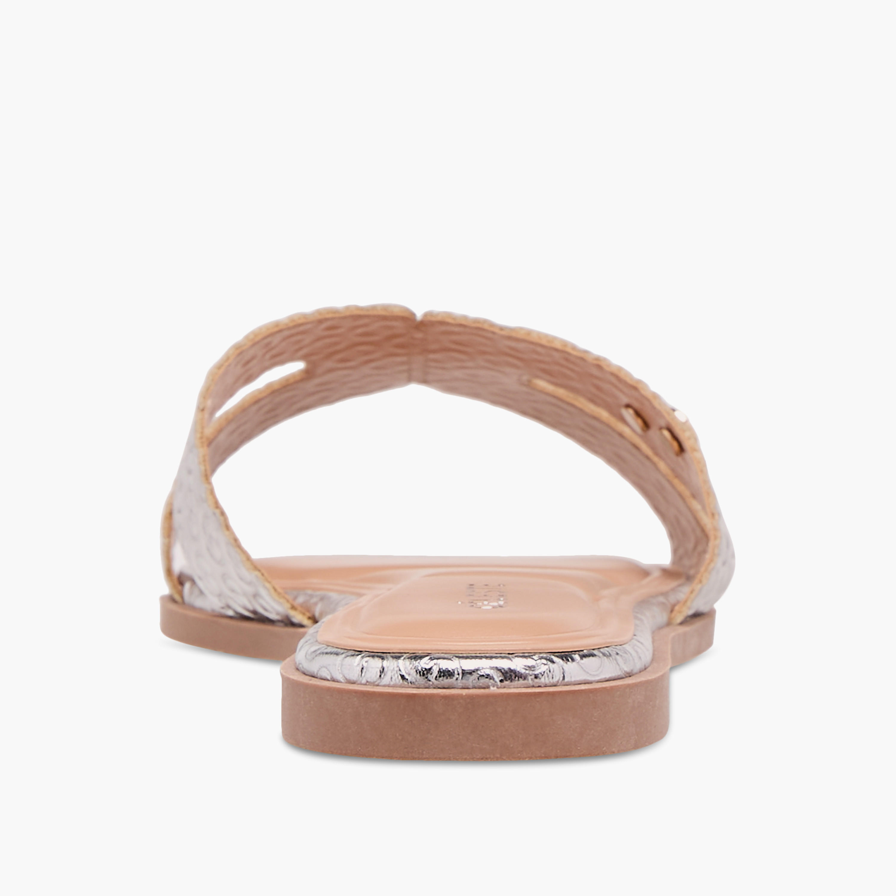 صندل مسطح سهل الارتداء بنقوش مونوجرام للنساء من سيليست-women-shoes-flats-sandals-image-5