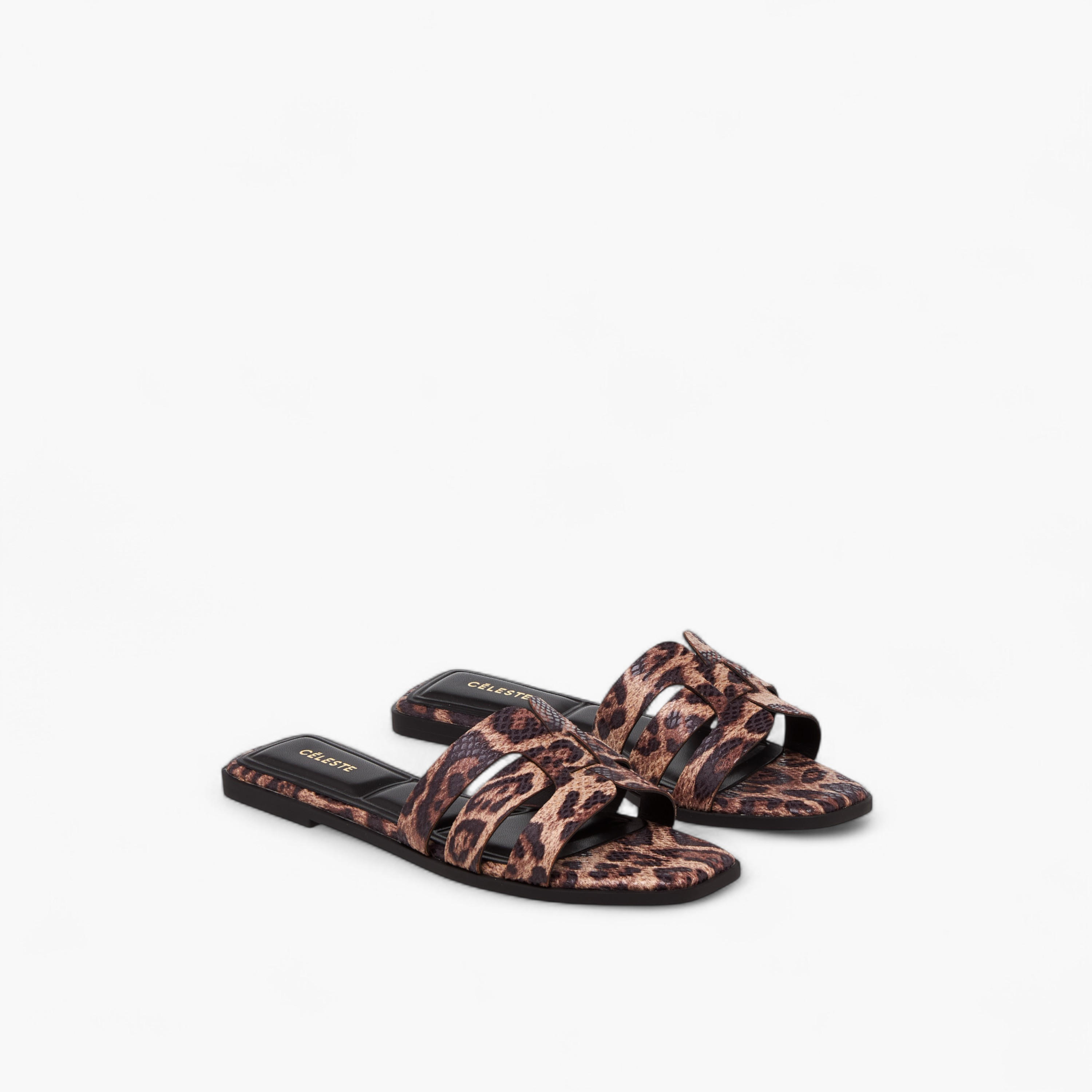 صندل مسطح سهل الارتداء بطبعات للنساء من سيليست-women-shoes-flats-sandals-image-1