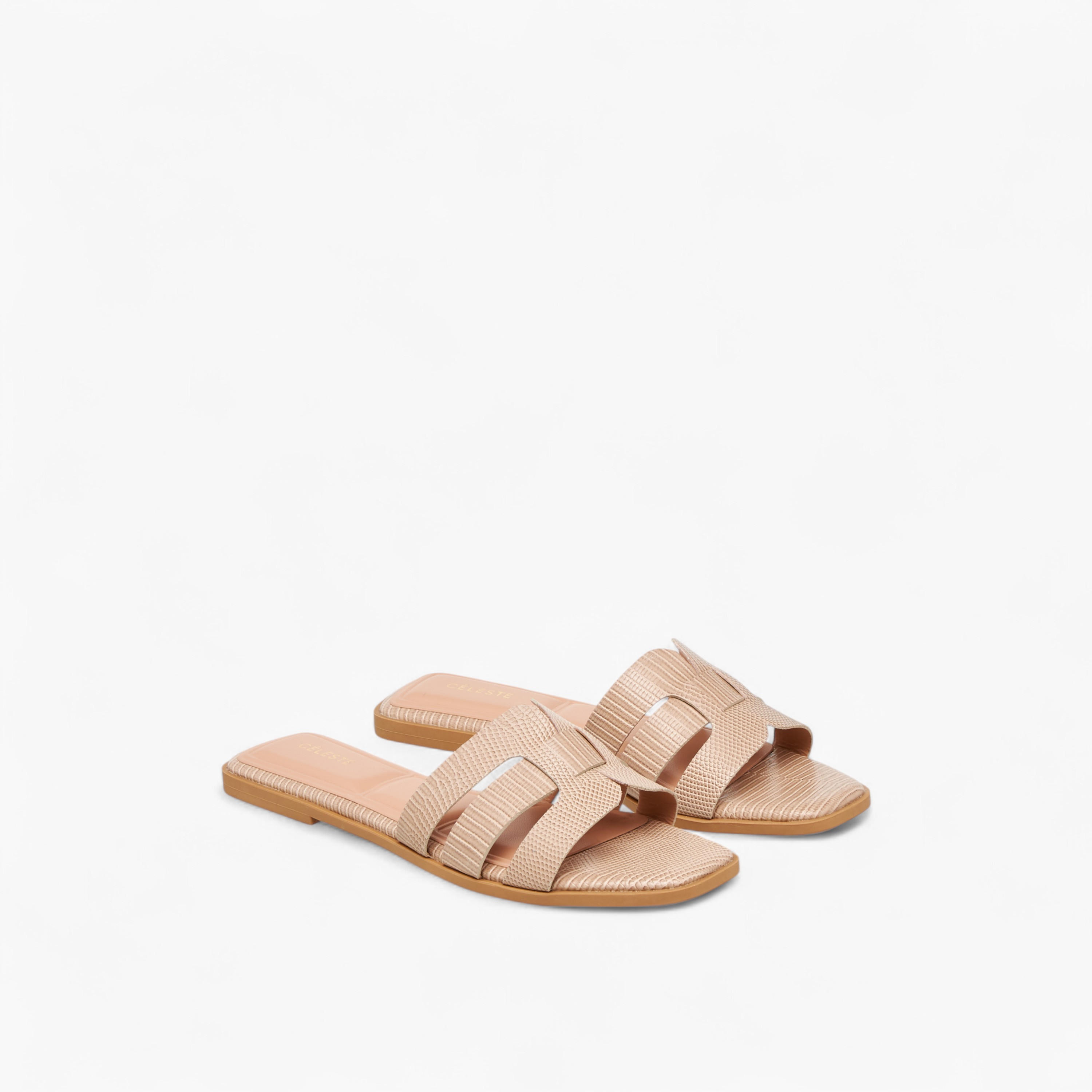 صندل مسطح سهل الارتداء بارز الملمس للنساء من سيليست-women-shoes-flats-sandals-image-1