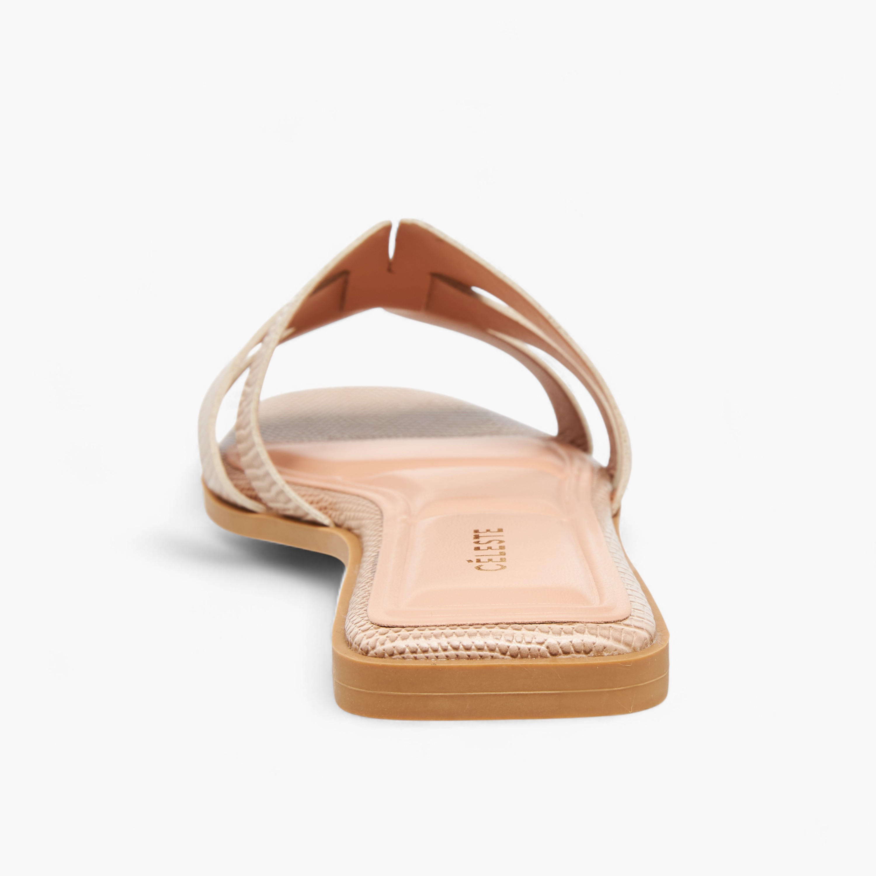 صندل مسطح سهل الارتداء بارز الملمس للنساء من سيليست-women-shoes-flats-sandals-image-5