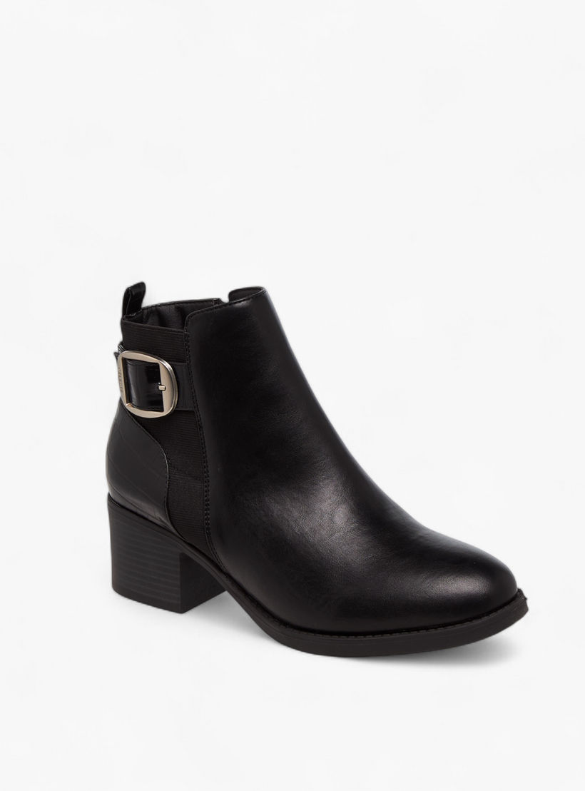 بوت بطول الكاحل بتفاصيل فيونكة وسحاب إغلاق للنساء من سيليست-women-shoes-boots-image-2