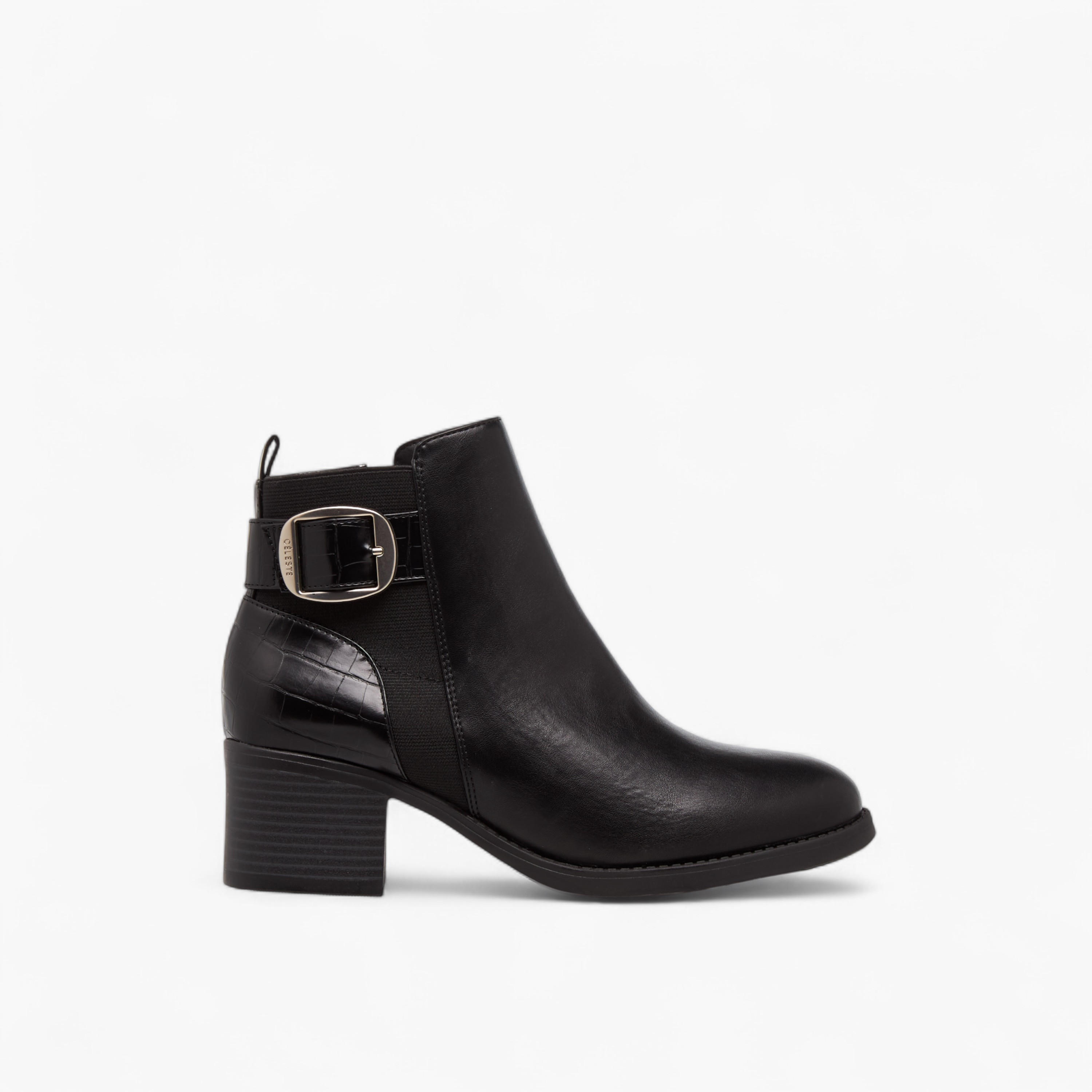 بوت بطول الكاحل بتفاصيل فيونكة وسحاب إغلاق للنساء من سيليست-women-shoes-boots-image-3