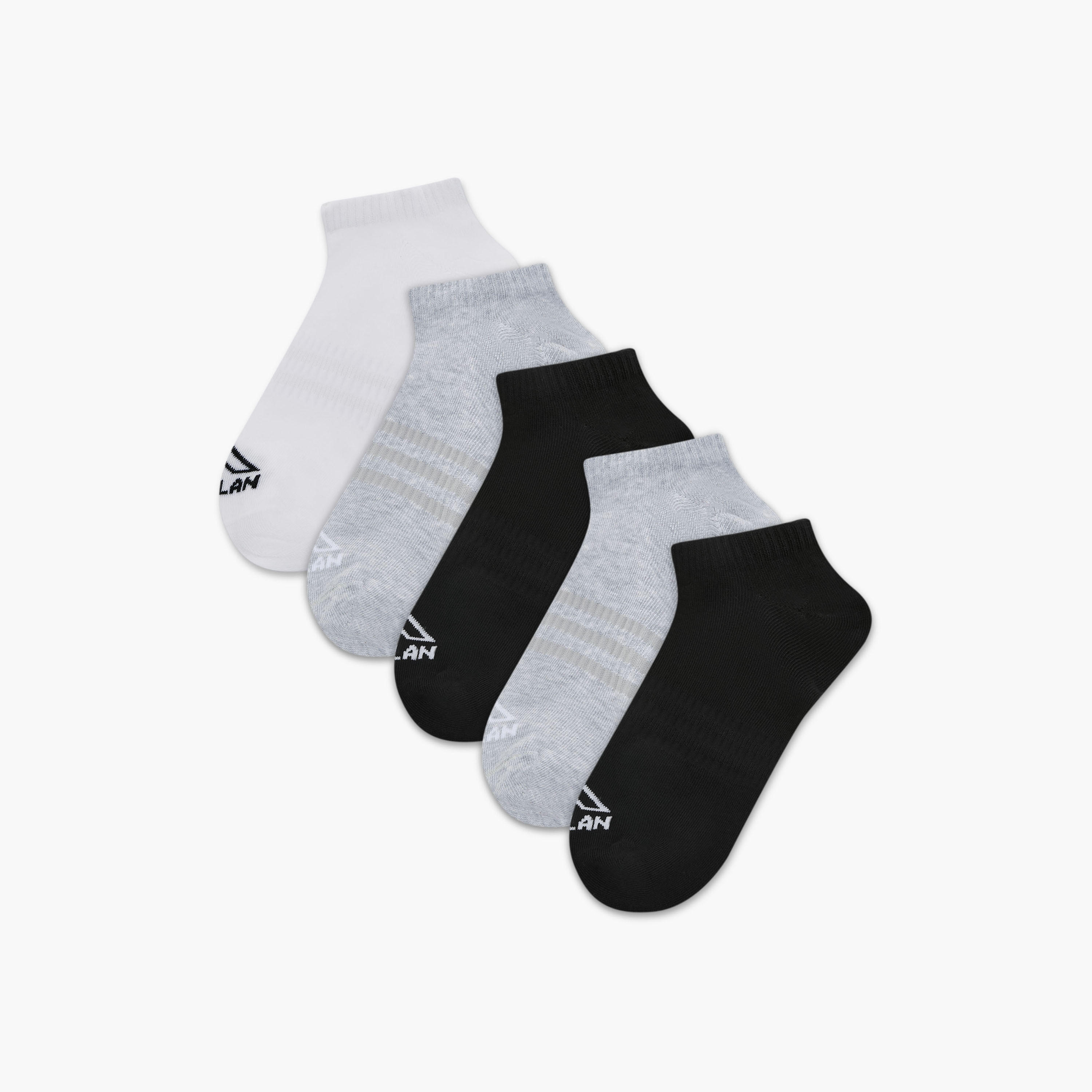 Oaklan by Shoexpress Men Socks Ankle Length - Set of 5-men-socks-image-1