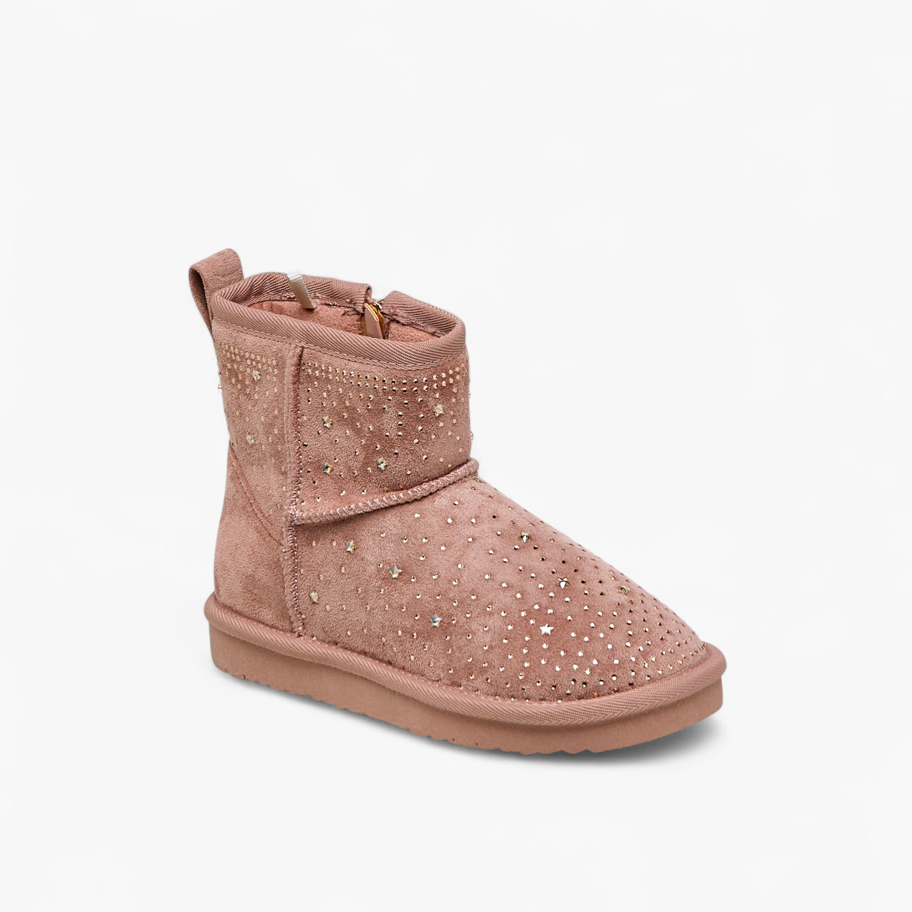 Little Missy Girls' Embellished Ankle Boots-girls-shoes-boots-image-2