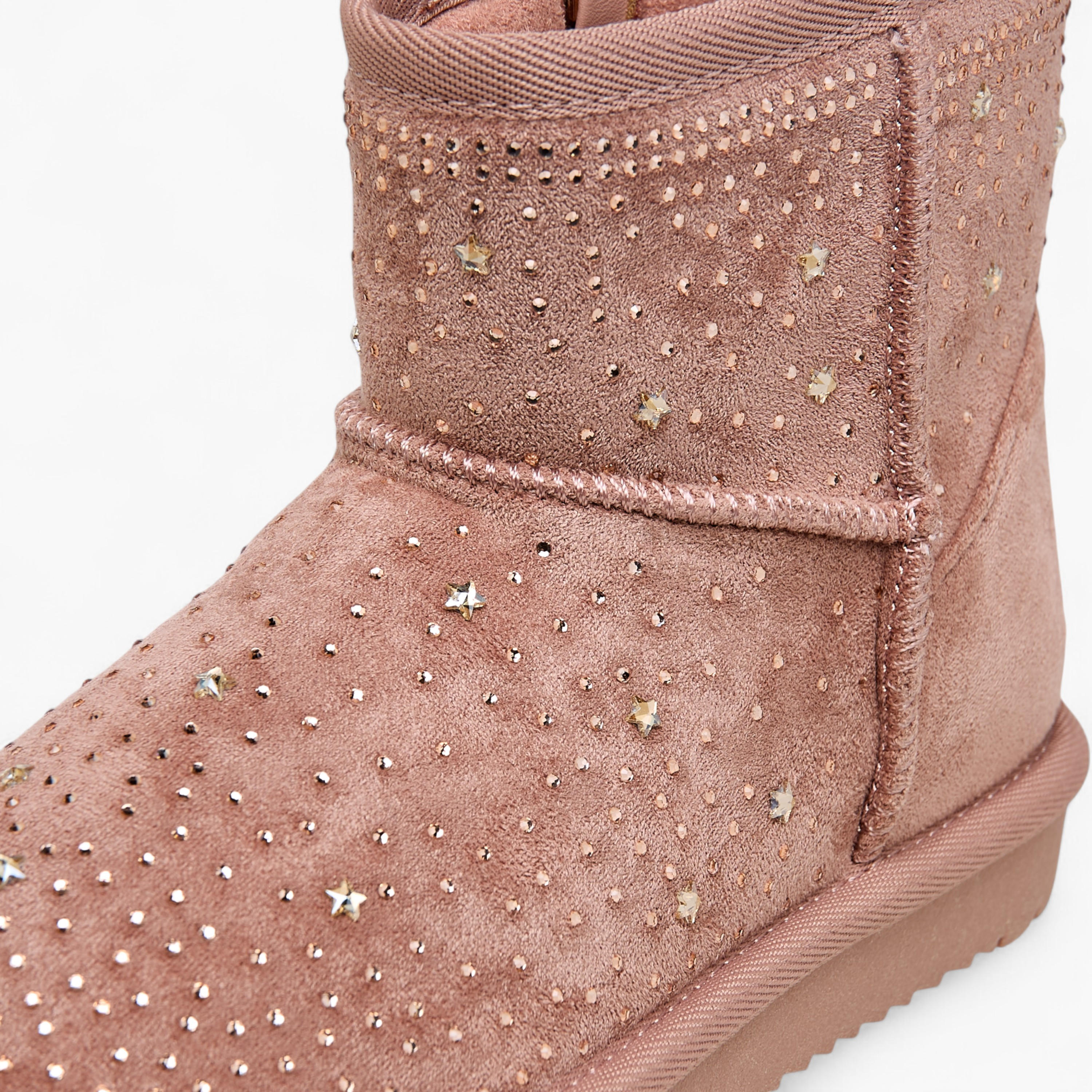 Little Missy Girls' Embellished Ankle Boots-girls-shoes-boots-image-4