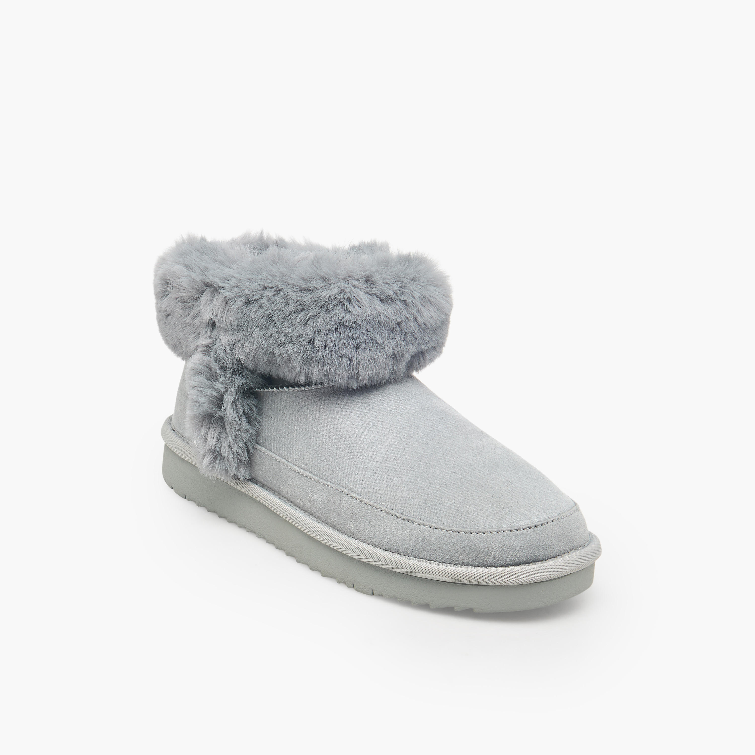 Celeste Women Faux Fur Trim Ankle Boots-women-shoes-boots-image-2