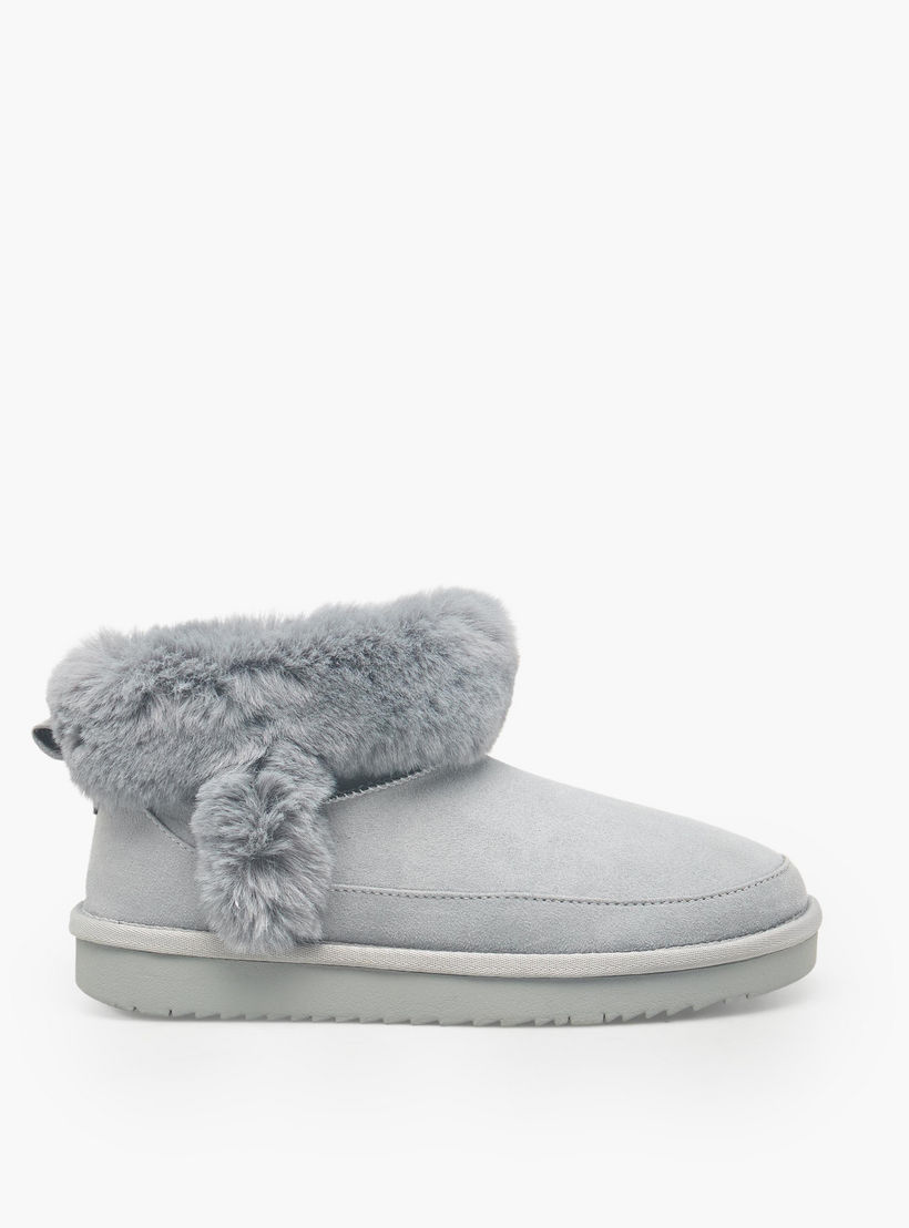 Celeste Women Faux Fur Trim Ankle Boots-women-shoes-boots-image-3