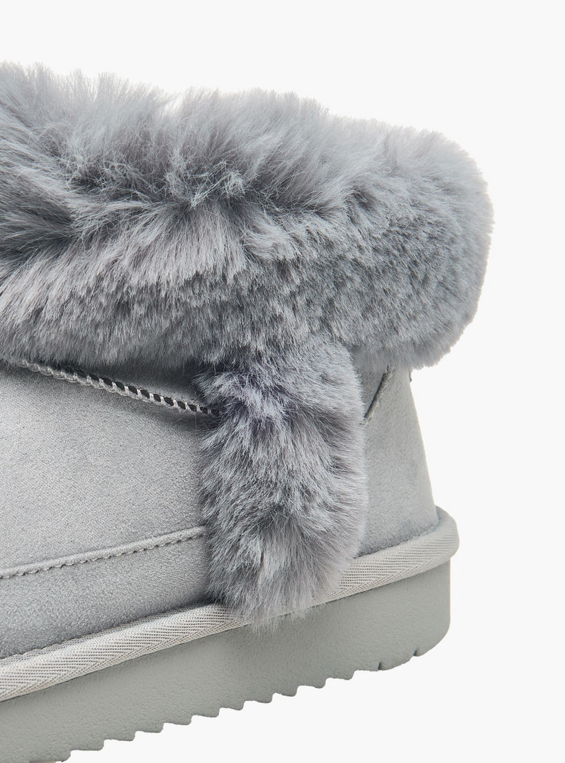 Celeste Women Faux Fur Trim Ankle Boots-women-shoes-boots-image-5