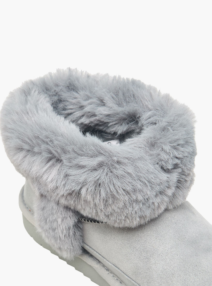 Celeste Women Faux Fur Trim Ankle Boots-women-shoes-boots-image-6