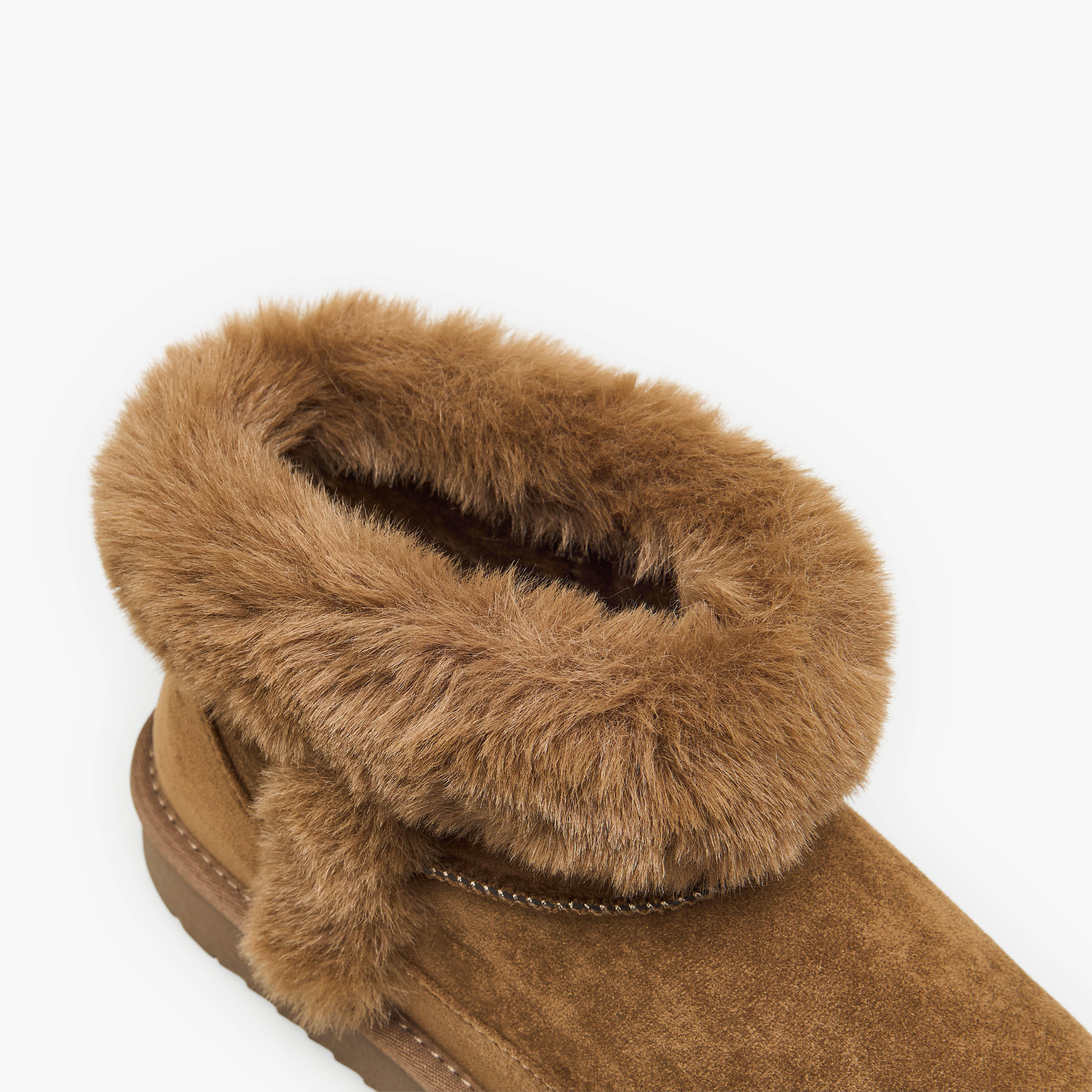 Celeste Women Faux Fur Trim Ankle Boots-women-shoes-boots-image-5