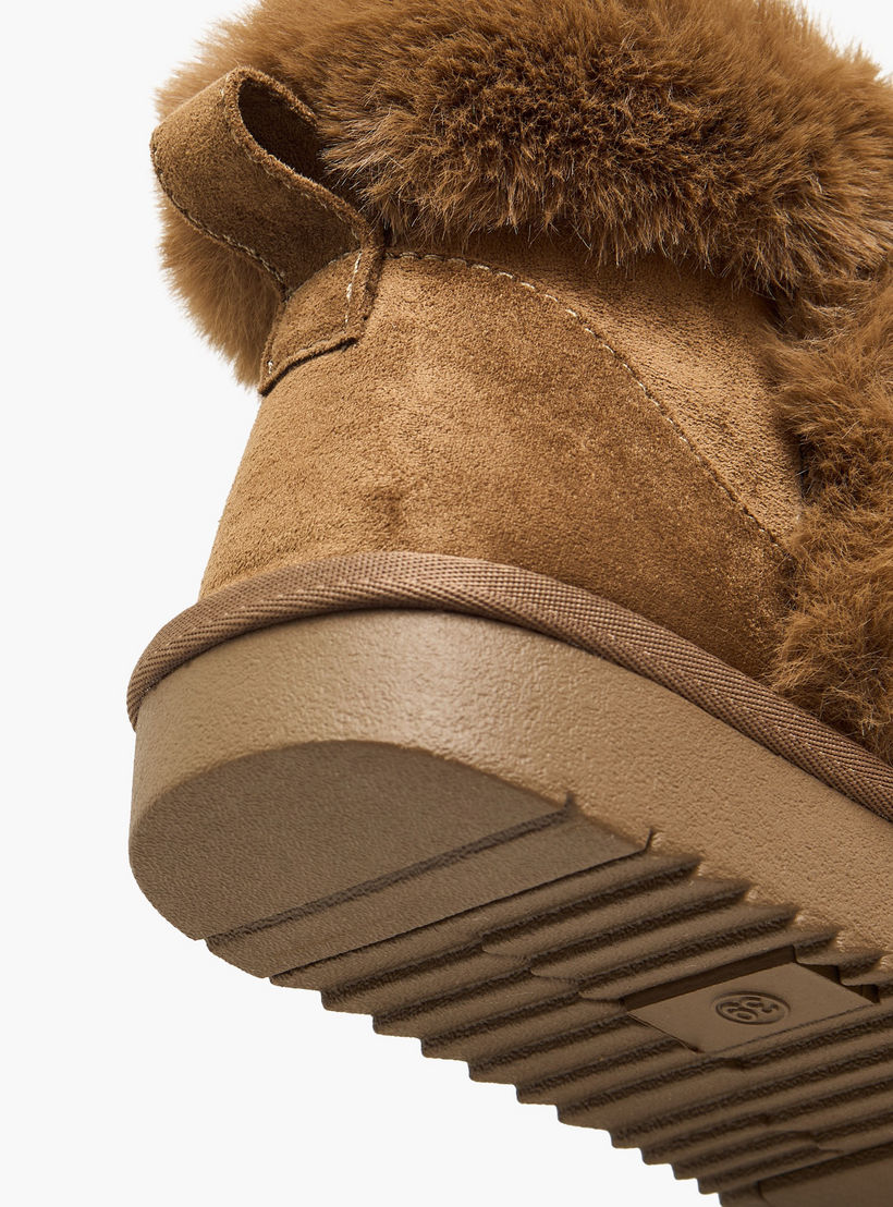 Celeste Women Faux Fur Trim Ankle Boots-women-shoes-boots-image-6