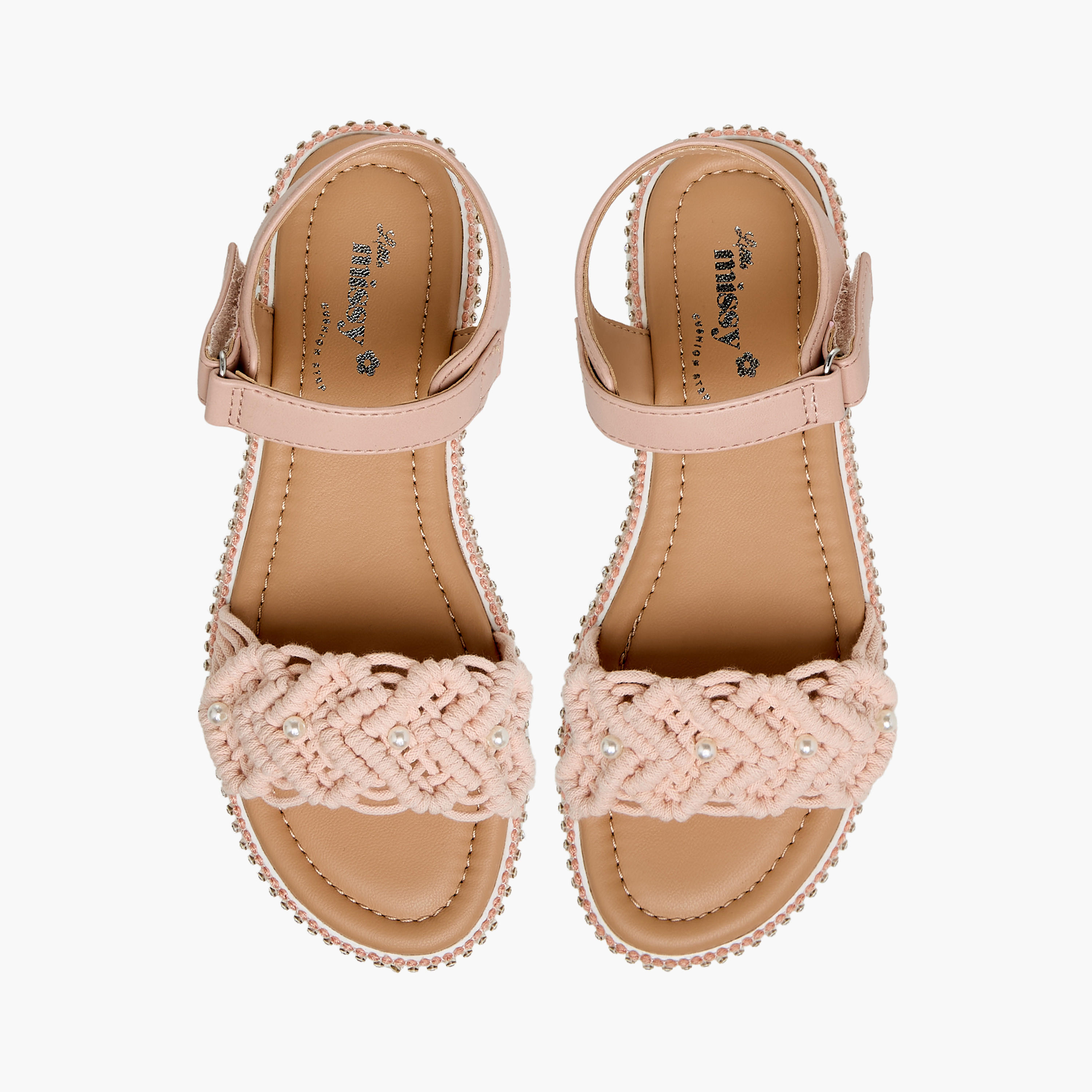 Little Missy Girls Hook and Loop Sandals-girls-shoes-sandals-image-1