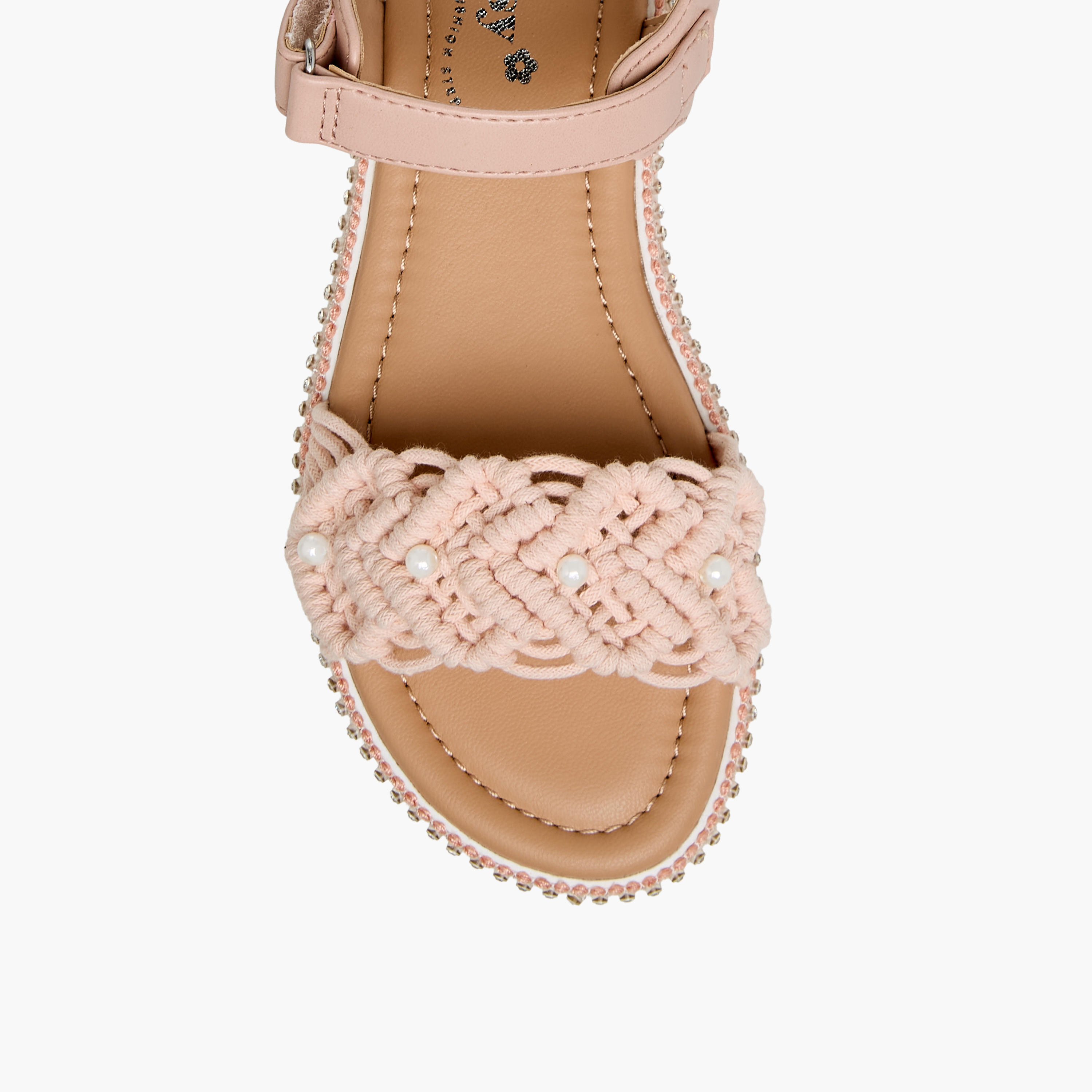 Little Missy Girls Hook and Loop Sandals-girls-shoes-sandals-image-3