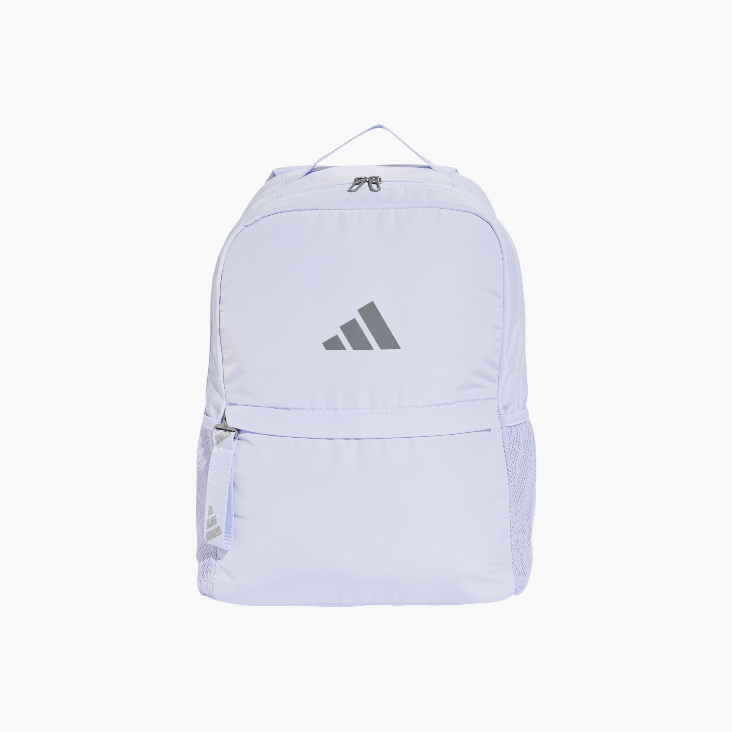adidas Logo Print School Backpack with Adjustable Shoulder Straps and Zip Closure-school-bagsandbackpacks-backpacks-image-1