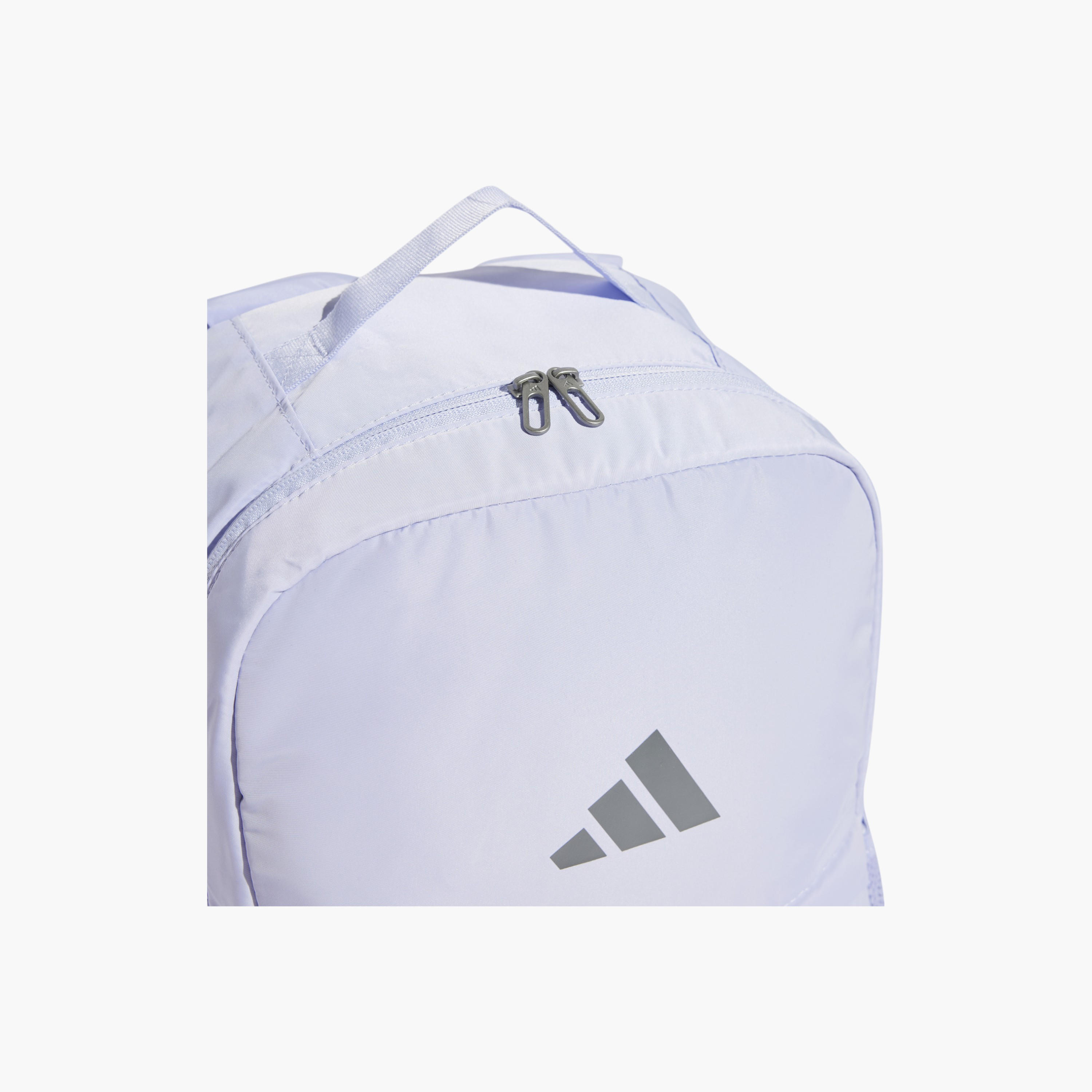 adidas Logo Print School Backpack with Adjustable Shoulder Straps and Zip Closure-school-bagsandbackpacks-backpacks-image-4