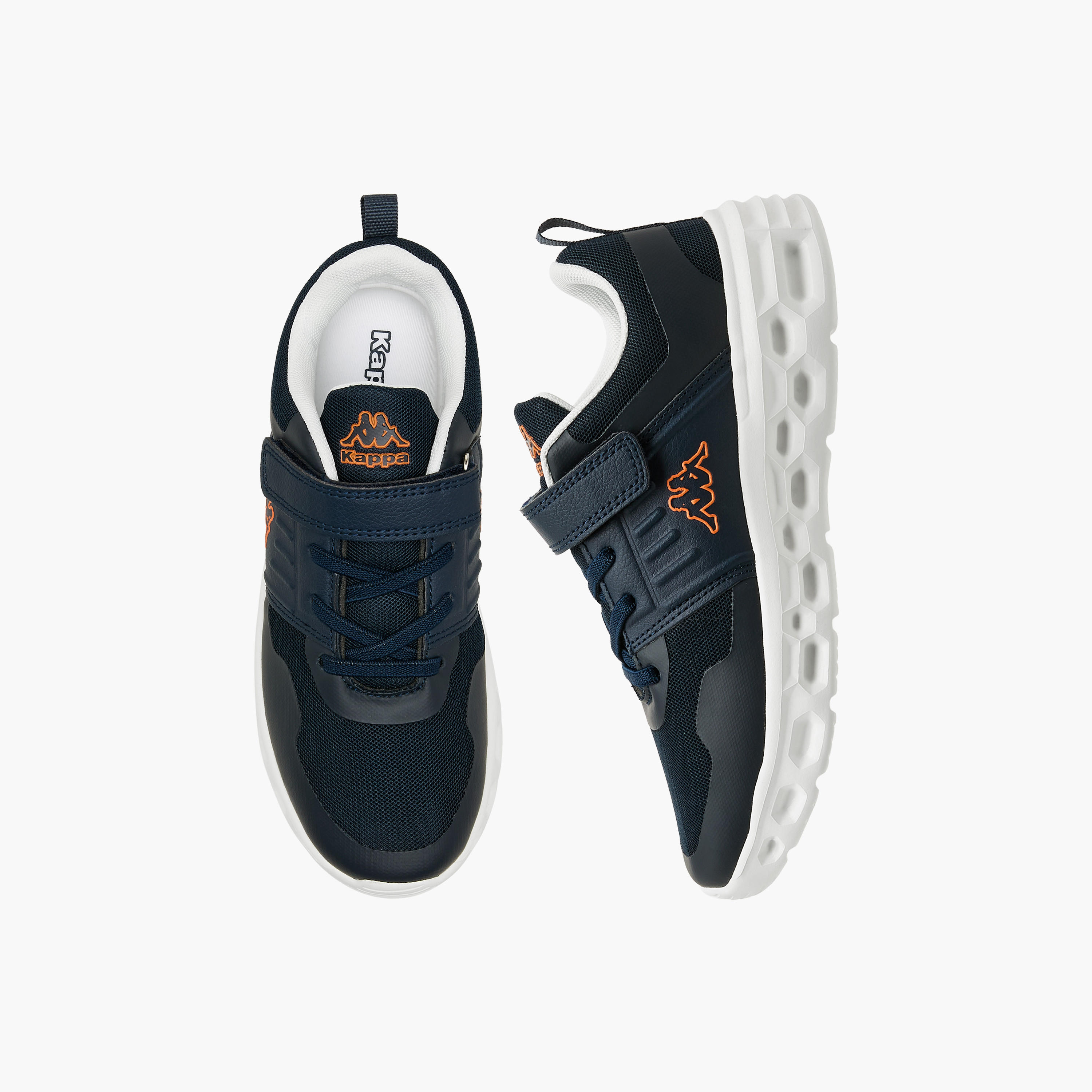 Kappa Boys Hook & Loop Sports Shoes-boys-shoes-sports-image-1