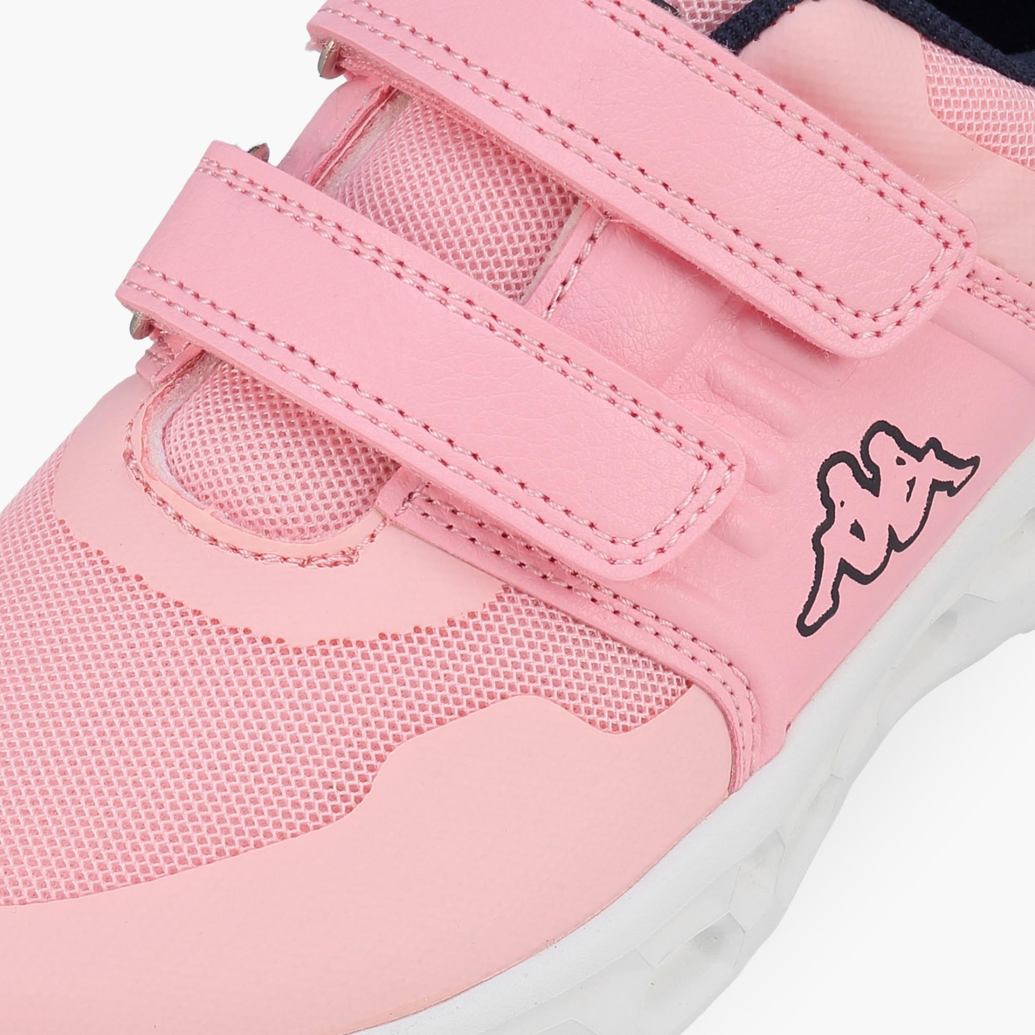 Kappa Girls Hook & Loop Sports Shoes-girls-shoes-sneakers-image-4