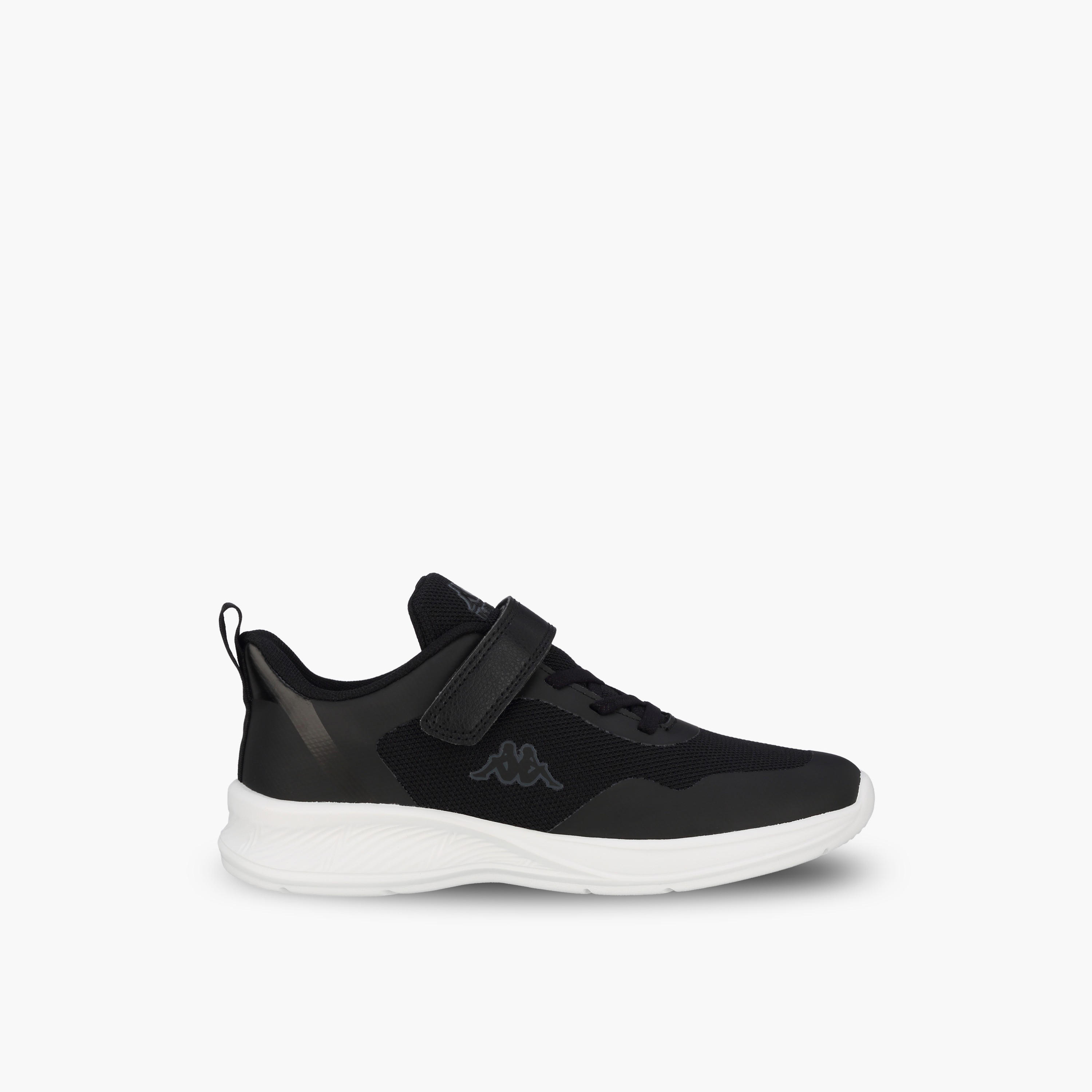 Kappa Kids Logo Print Hook & Loop Sports Shoes-girls-shoes-sneakers-image-3