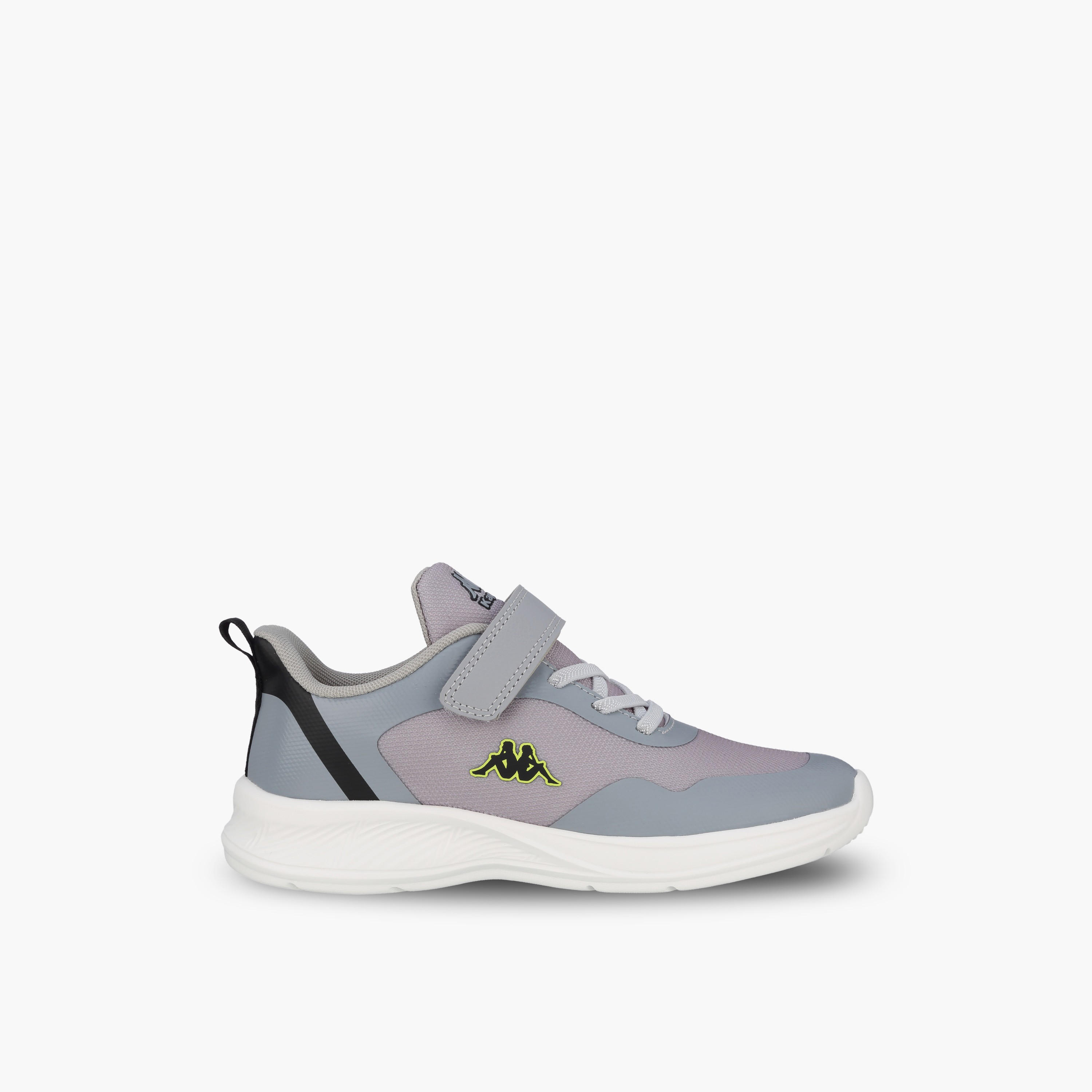 حذاء رياضي بتصميم شعار وشريط إغلاق لاصق للأطفال من كابا-girls-shoes-sneakers-image-3