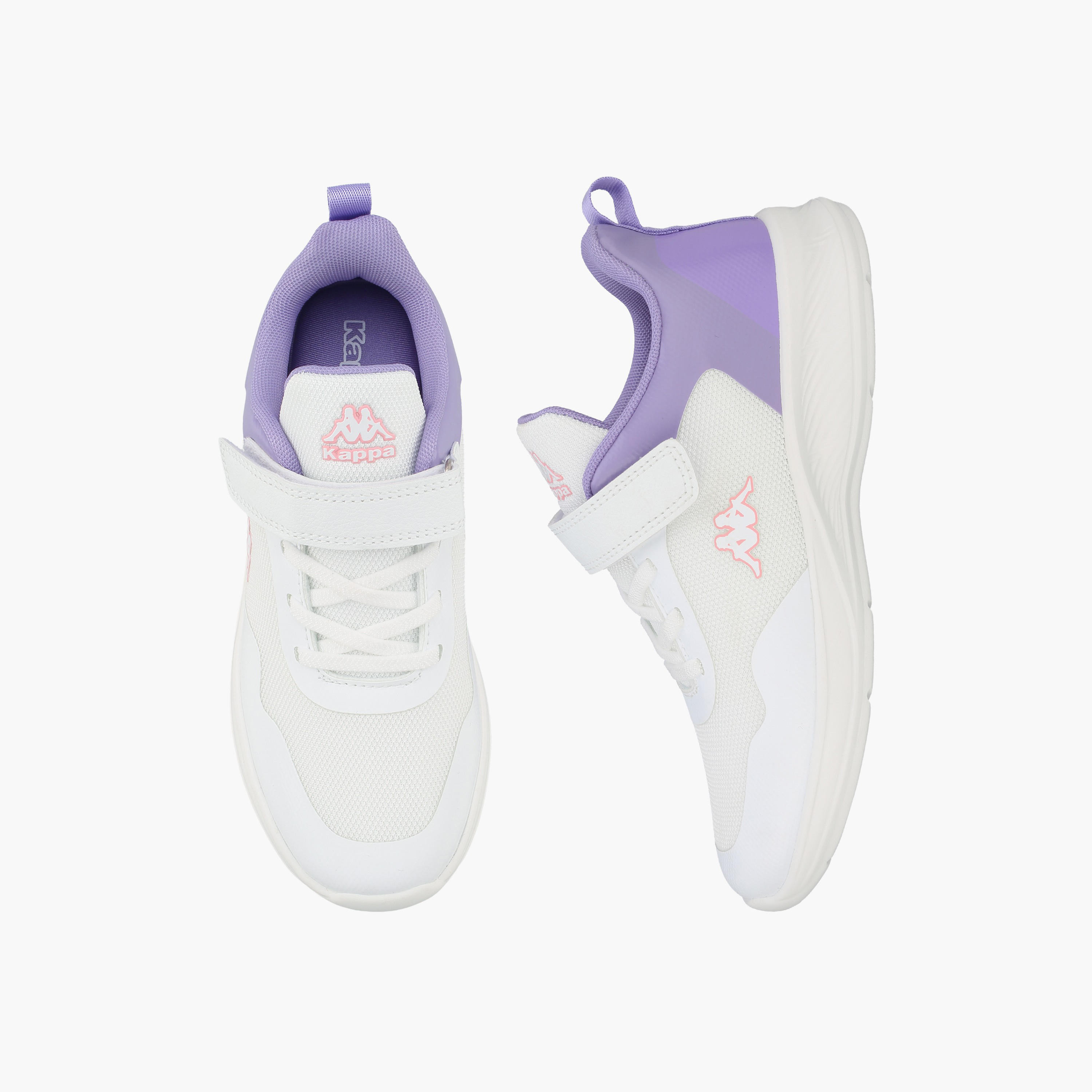 حذاء رياضي بشريط لاصق وشعار للبنات من كابا-girls-shoes-sneakers-image-1