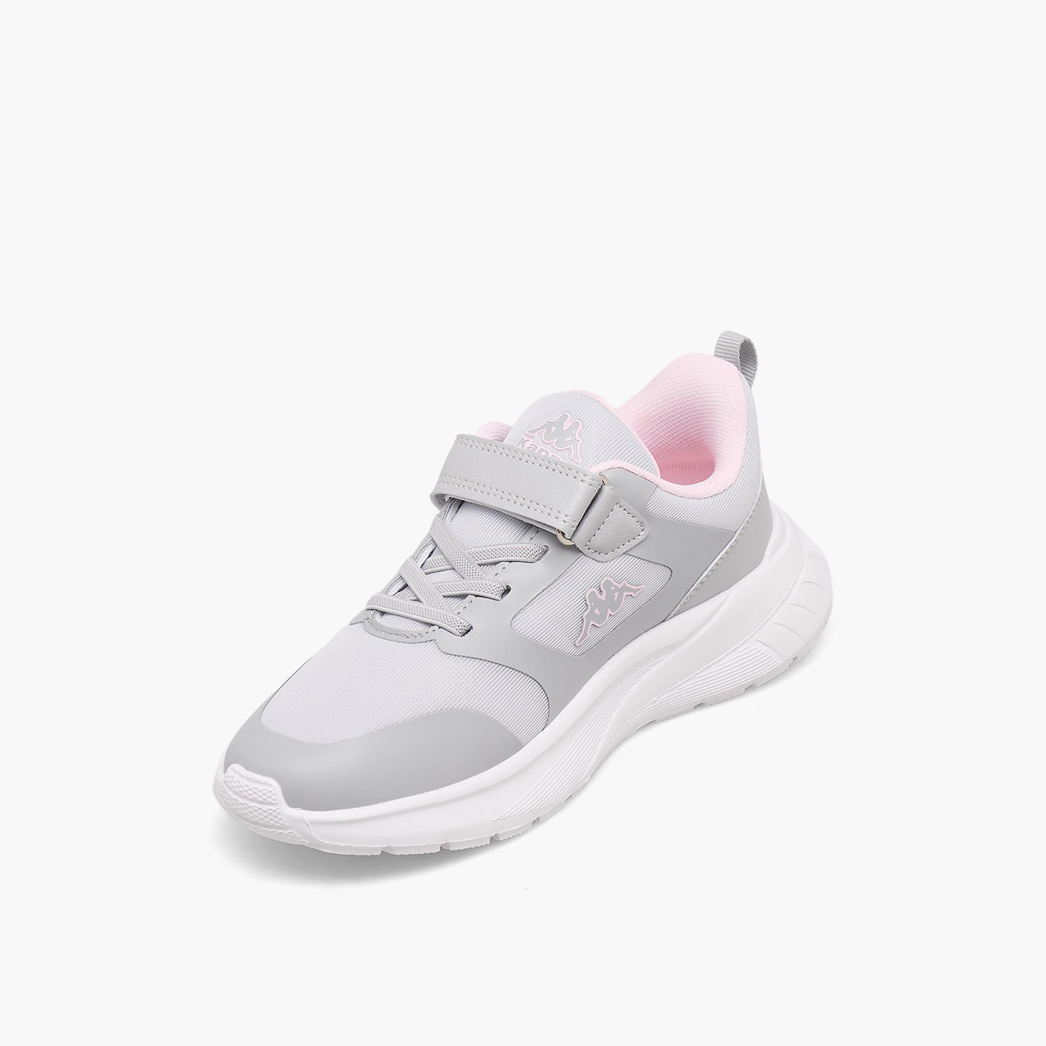 Kappa Girls Panelled Hook & Loop Sports Shoes-girls-shoes-sports-image-4