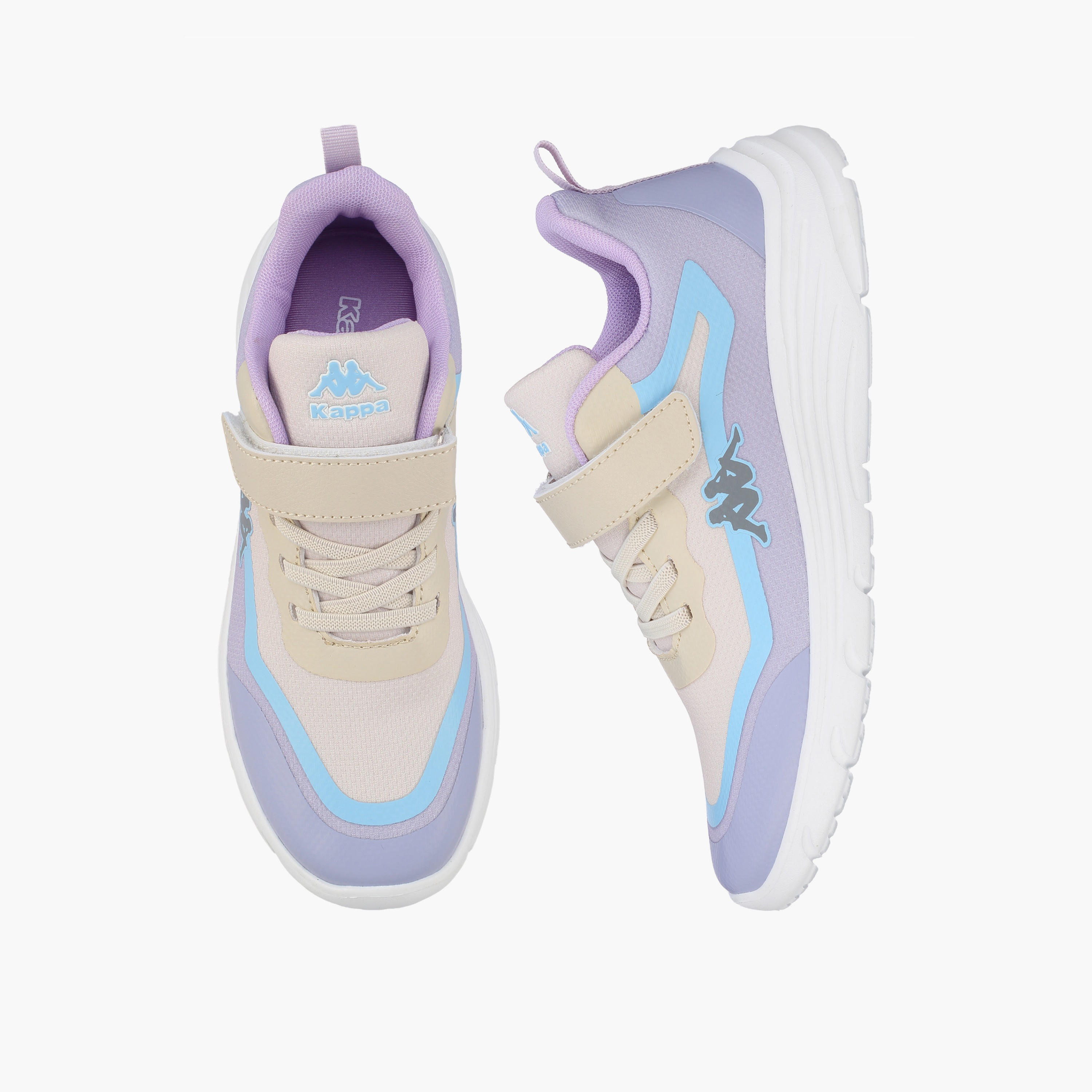Kappa Girls Hook & Loop Sports Shoes-girls-shoes-sneakers-image-1