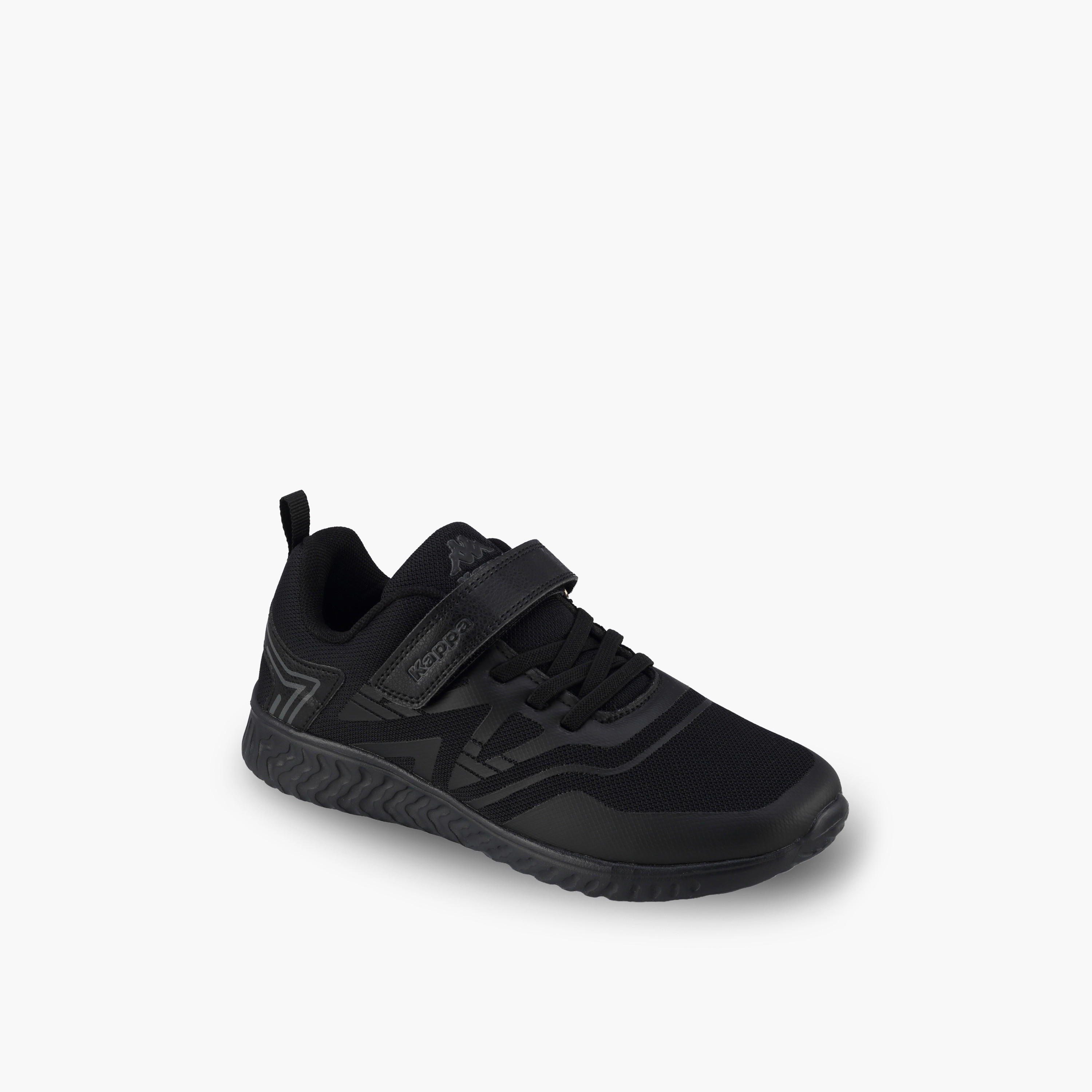 حذاء رياضي بطبعة شعار وشريط إغلاق لاصق للأولاد من كابا-sports-boys-shoes-image-2