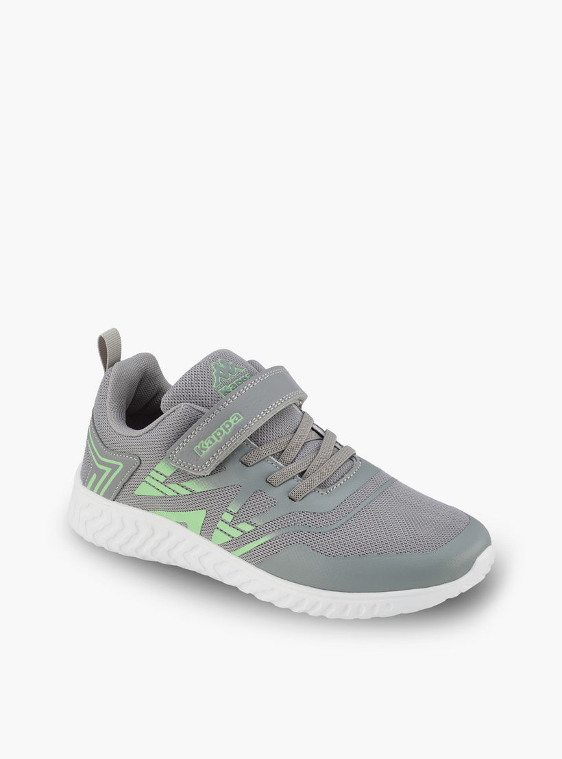 حذاء رياضي بطبعة شعار وشريط إغلاق لاصق للأولاد من كابا-sports-boys-shoes-image-2