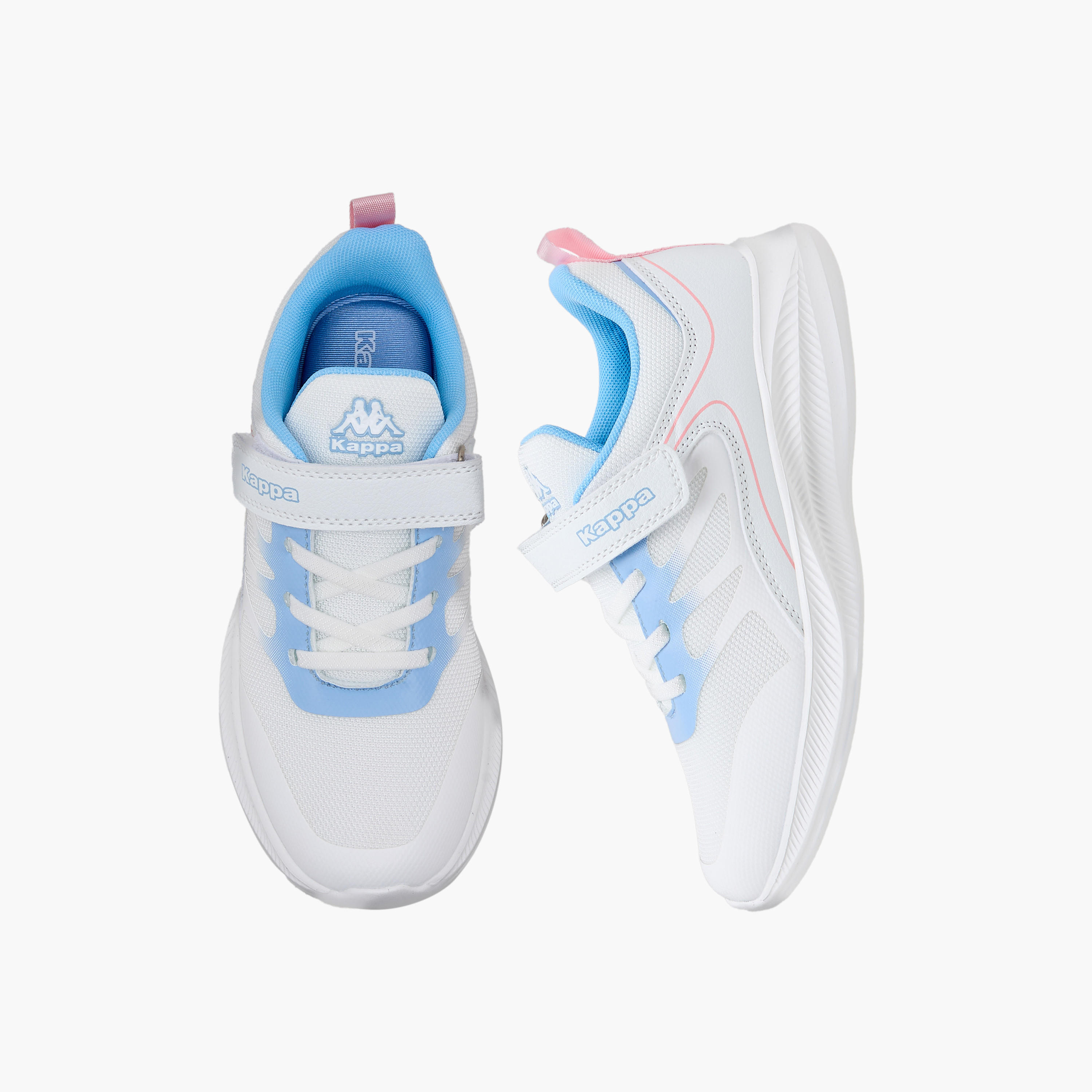 Kappa Girls Hook & Loop Sports Shoes-girls-shoes-sports-image-1