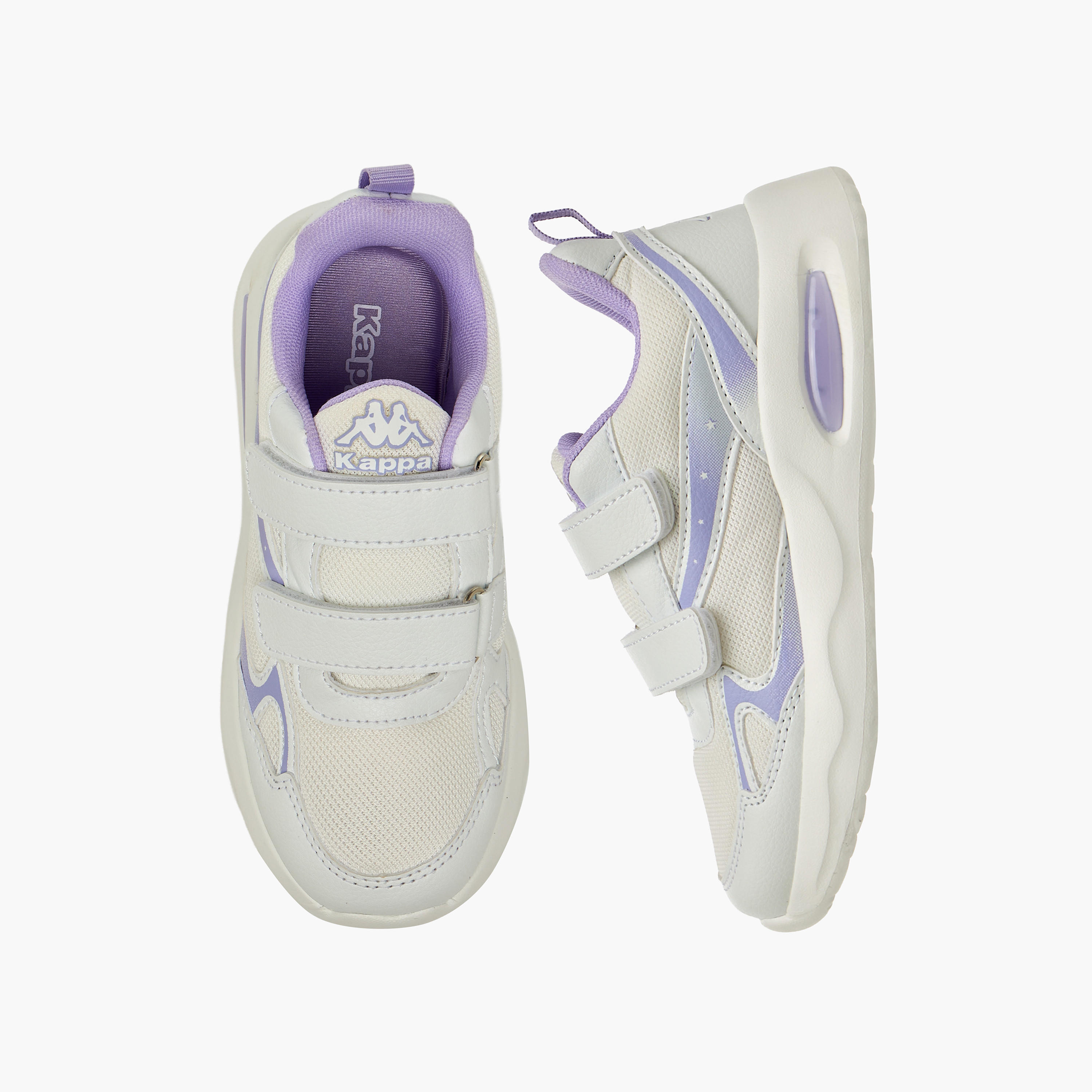 Kappa Girls Hook & Loop Sports Shoes-girls-shoes-sneakers-image-1