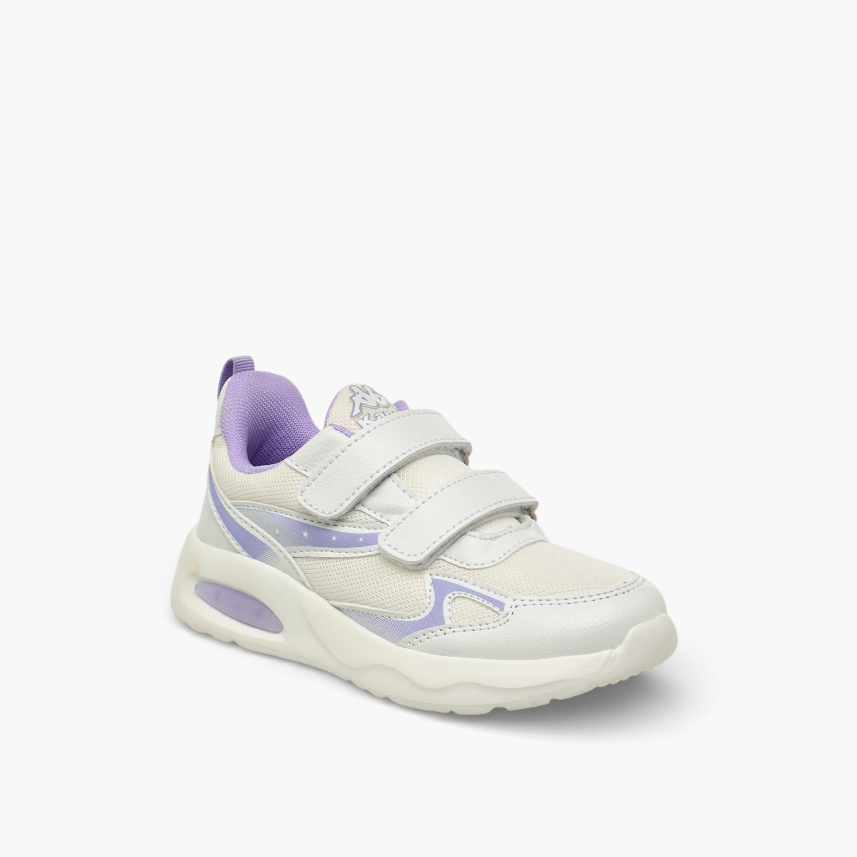 Kappa Girls Hook & Loop Sports Shoes-girls-shoes-sneakers-image-2