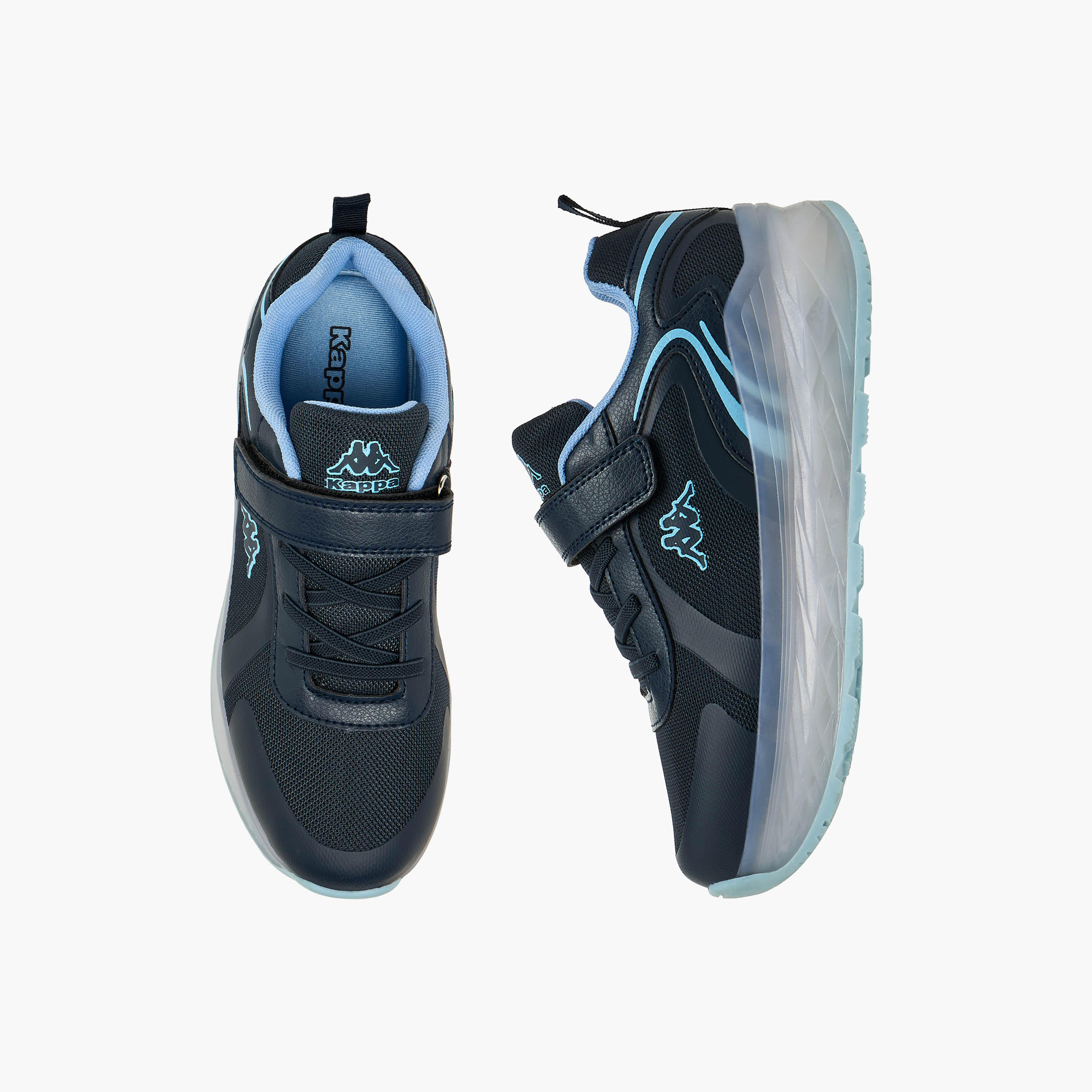 حذاء رياضي مضيء بشريط إغلاق لاصق للأولاد من كابا-boys-shoes-sneakers-image-1