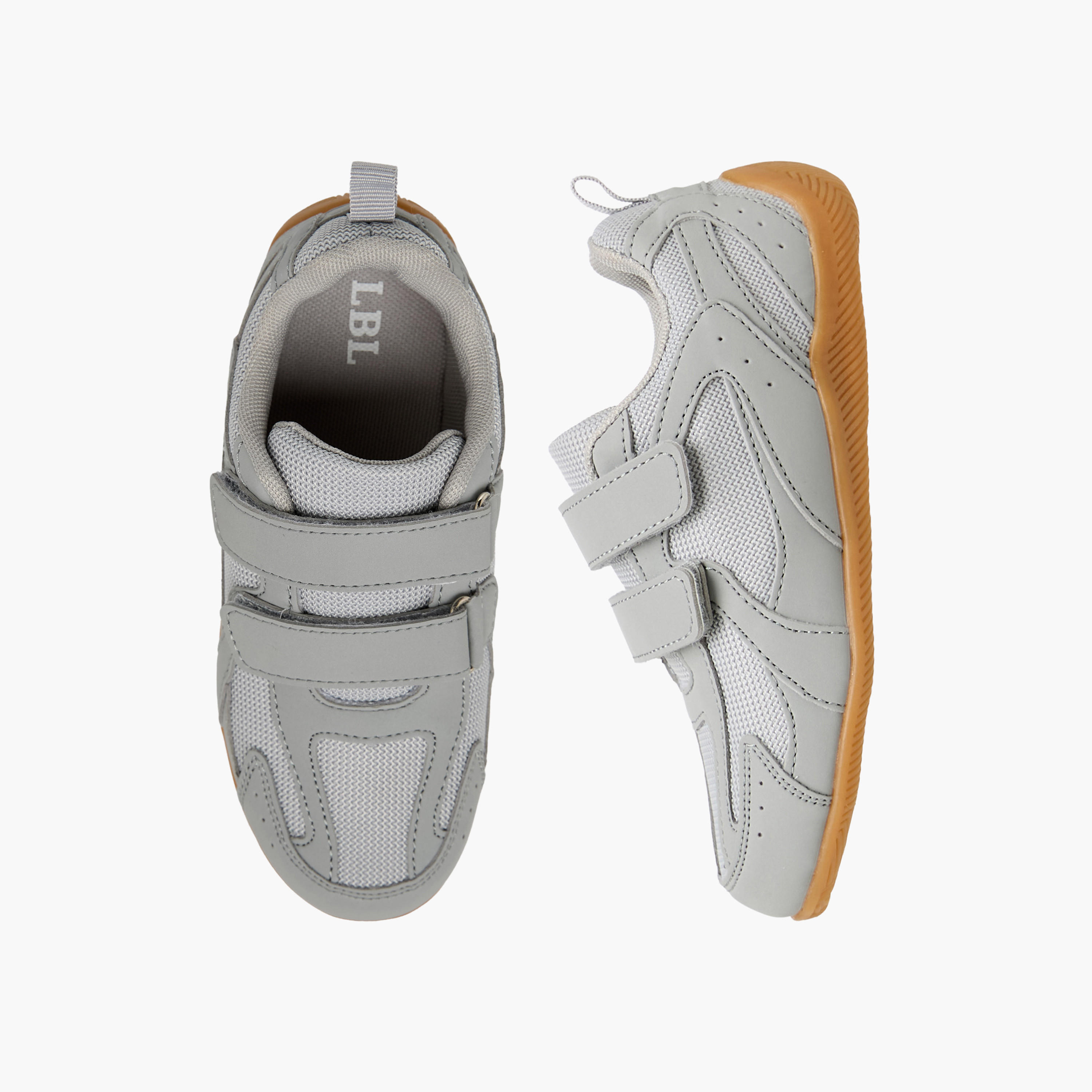 حذاء سنيكرز بشريط إغلاق لاصق للأولاد من إل بي إل من شو إكسبريس-boys-shoes-sneakers-image-1